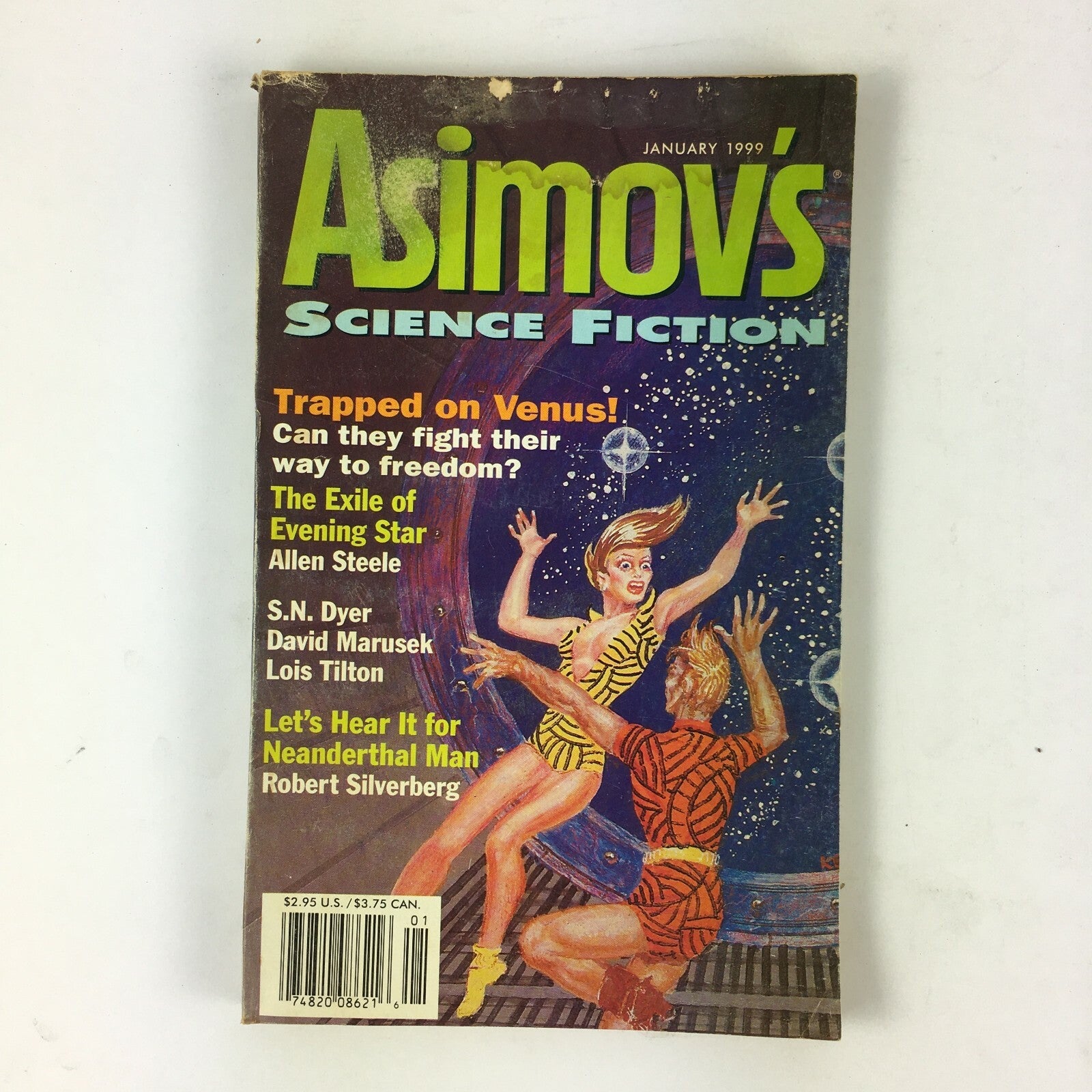 January 1999 IsaacAsimov's Science Fiction Magazine David Marusek Lois Tillton