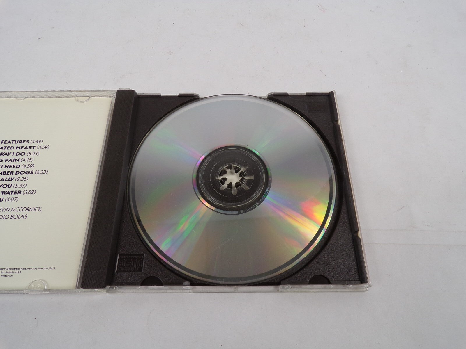 Melissa Etheridge Similar Features Chrome Plated Heart Like The Way I Do CD#30