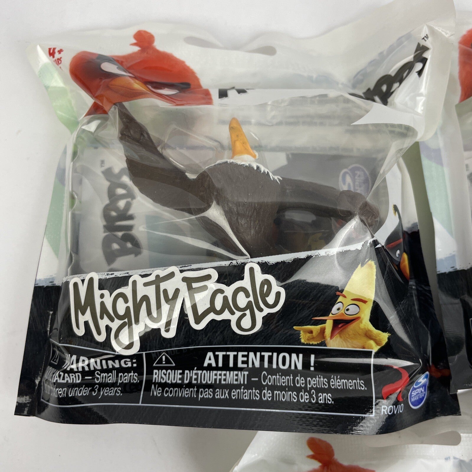 3 x Rovio Tiny Toppers ANGRY BIRDS Character Figures RED, Terrence, Mighty Eagle