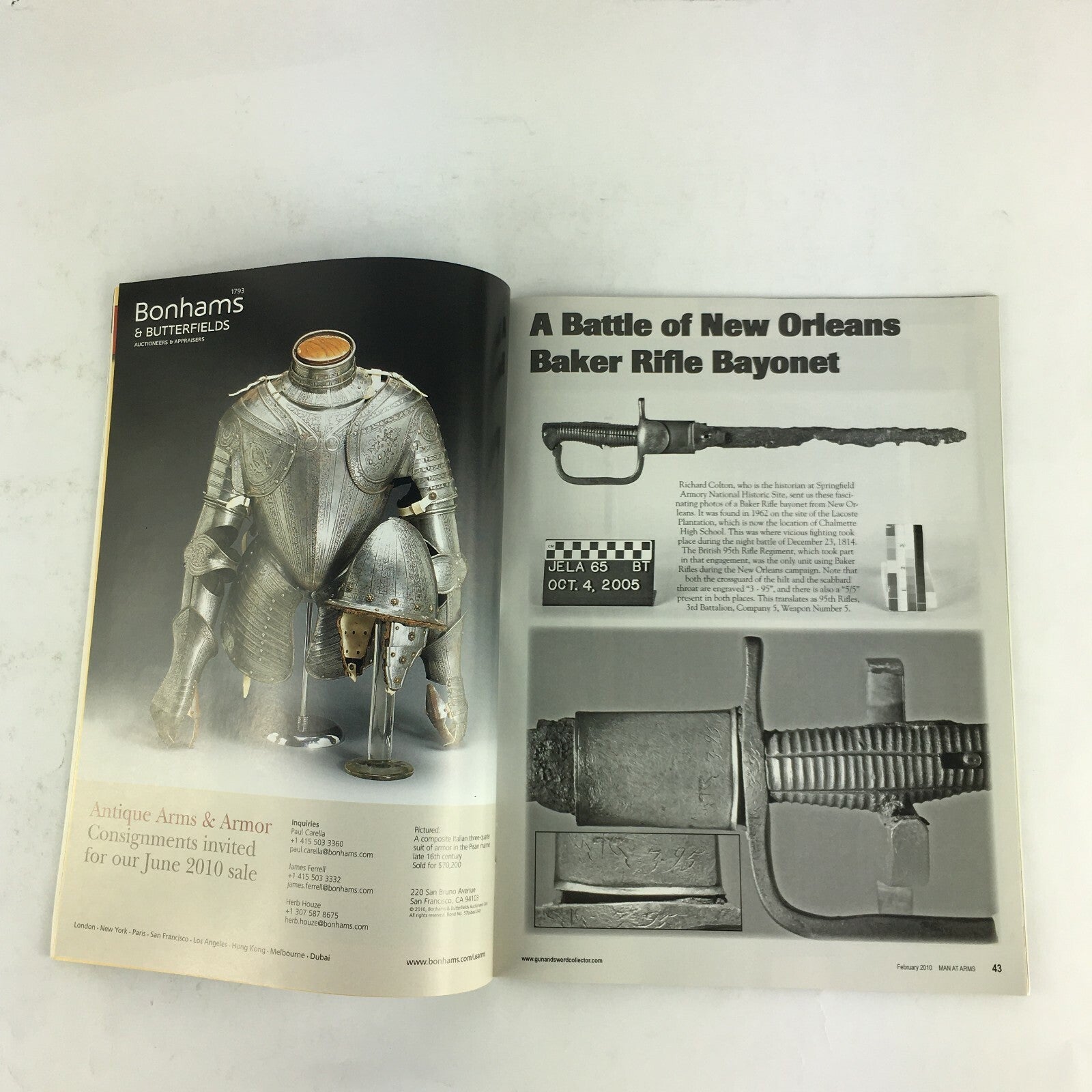 Volume 32 2010 Gun Collector&Sword Magazine Be Prepared for your next Gun Show!