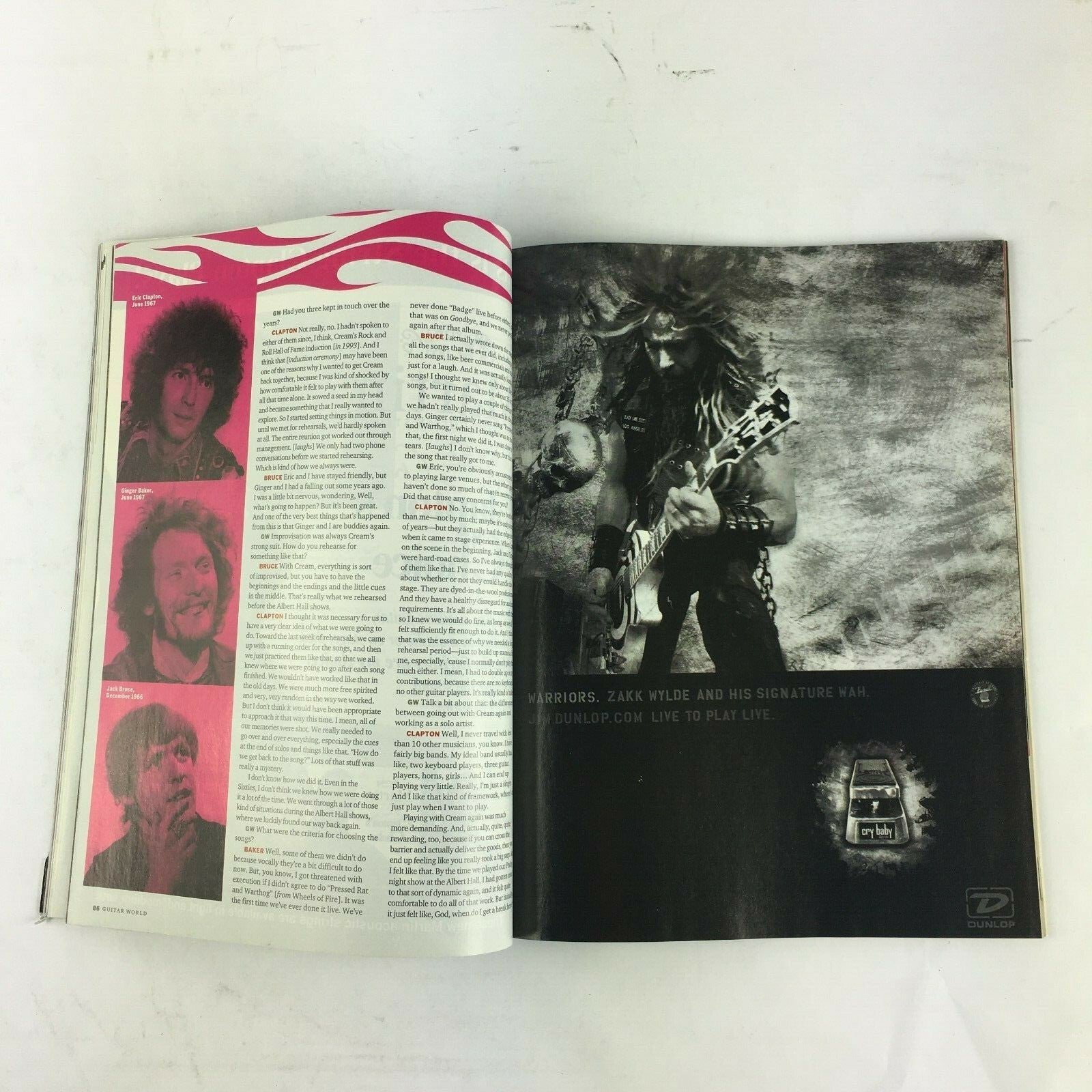 Guitar World Magazine I' 11 Never Be At Peace Paul Reed Smith Dime Fall Out Boy