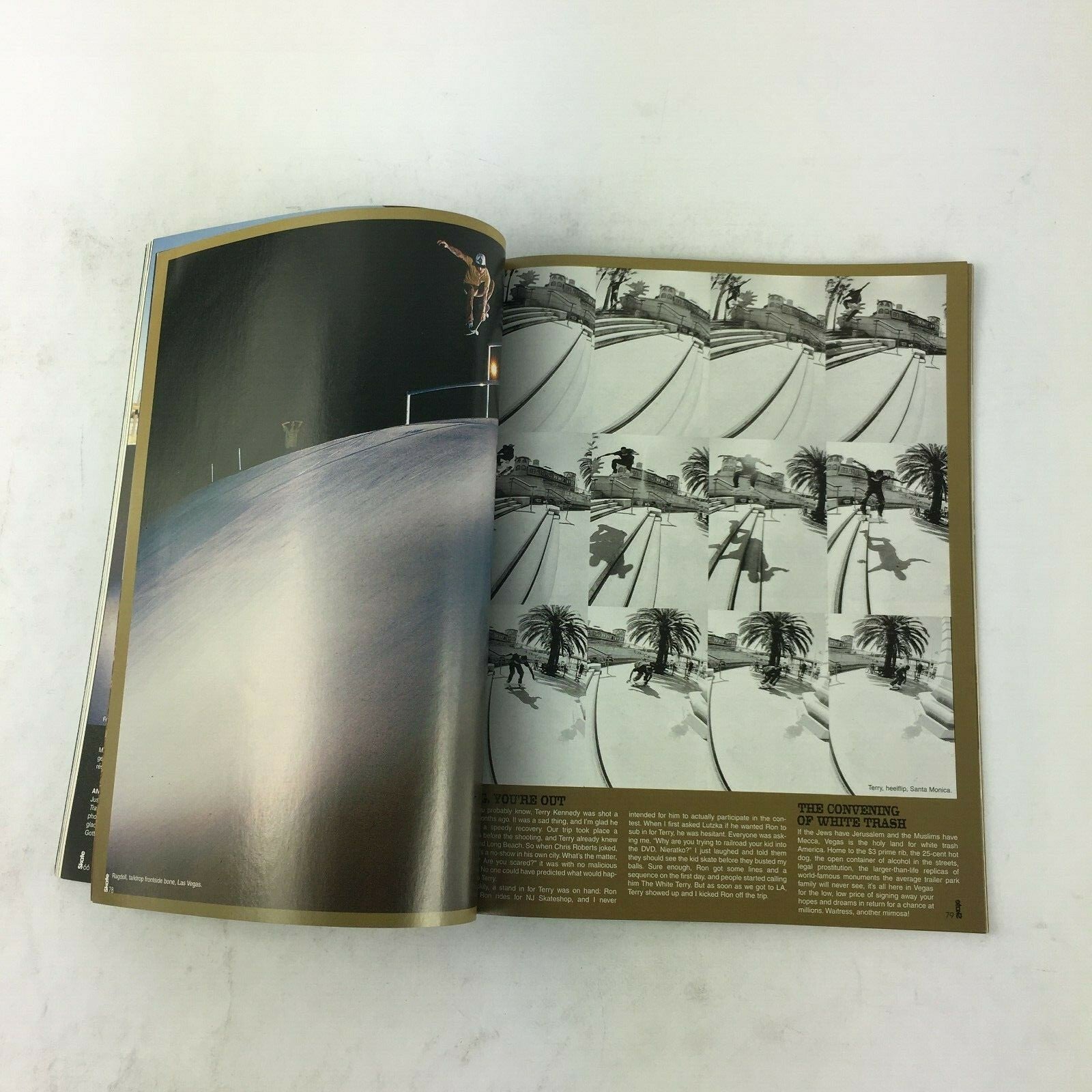 November 2005 Skateboarder Magazine featuring Wild West Showdown, Chris Miller, and Clint Peterson.