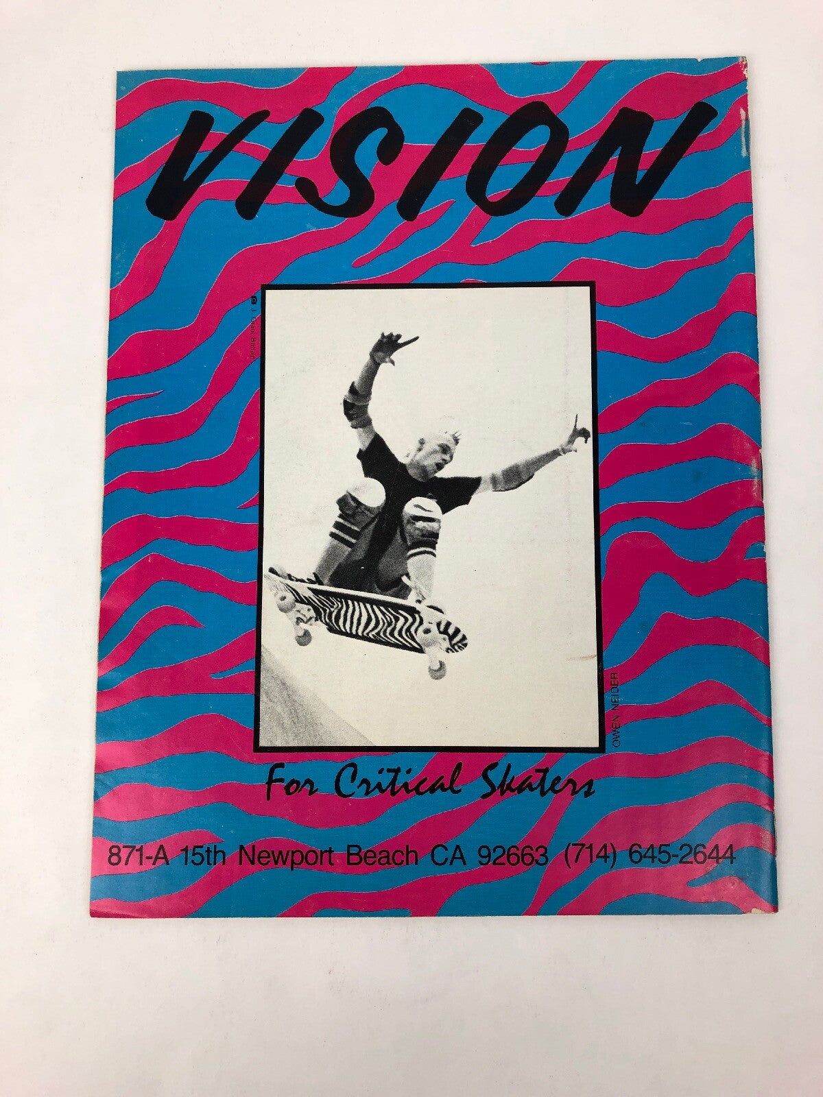 Vintage 1983 Trans World Skateboarding Magazine Vol 1 No 2 Skateboard Skater