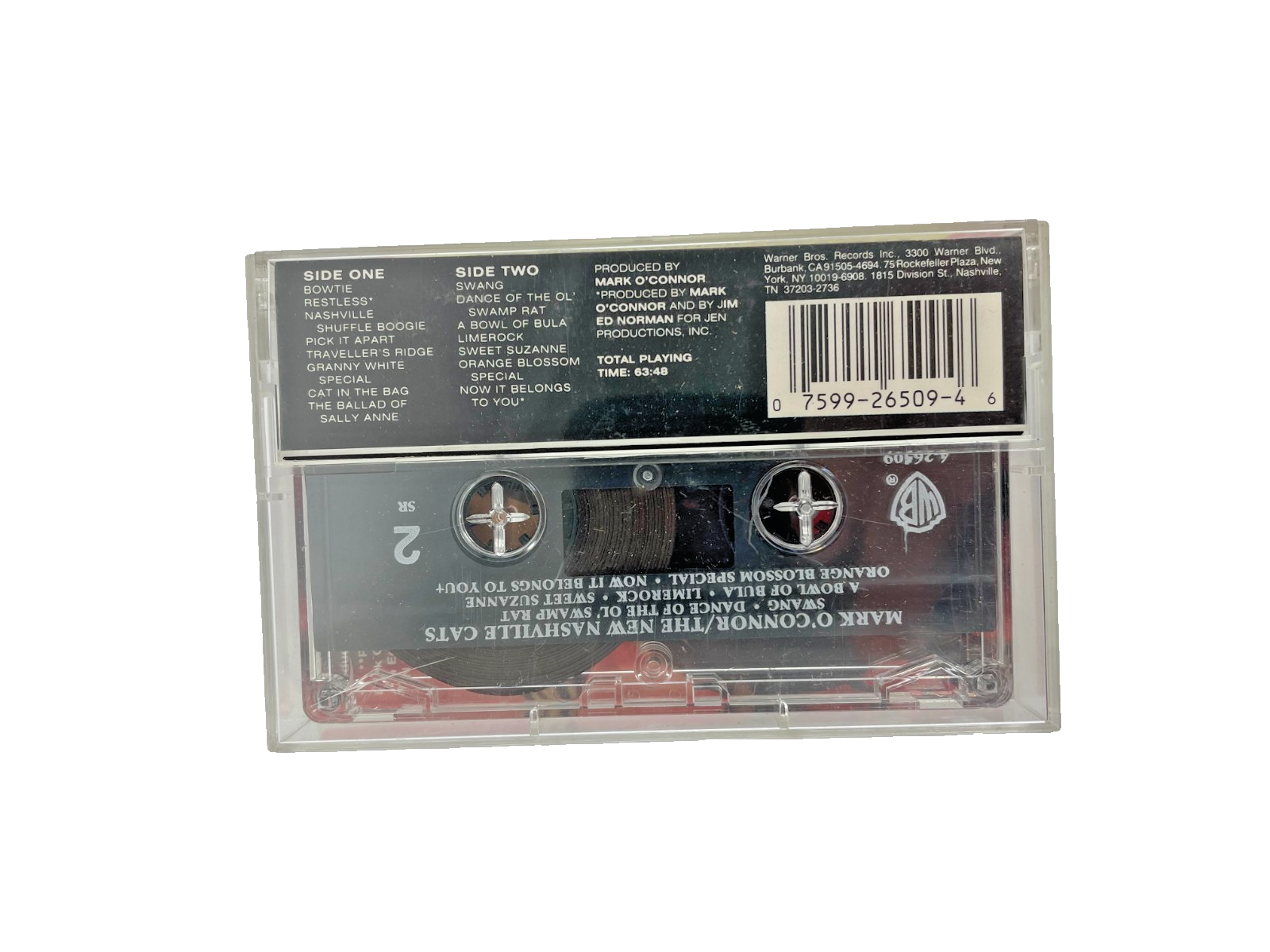 Mark O’Connor – The New Nashville Cats Bowtie Restless Spirit #Cassette