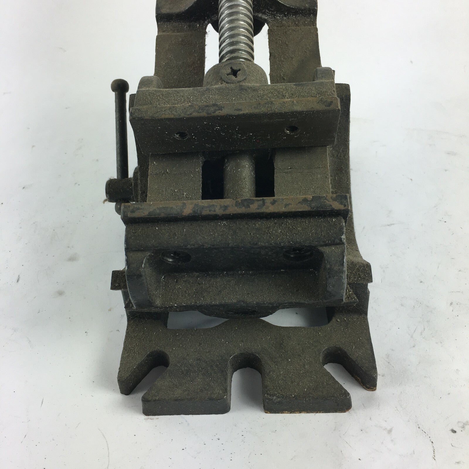 Vintage Strong Base Multifunctional Swivel Base Bench Vise 0-90 Taiwan