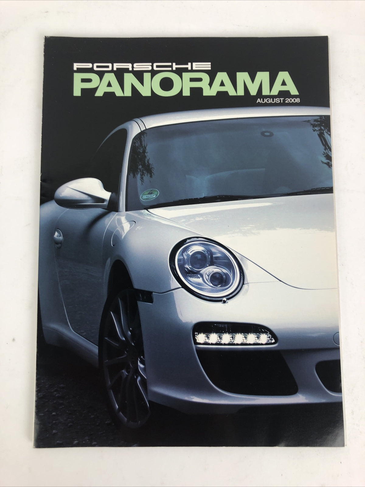 AUGUST 2008 PORSCHE PANORAMA MAGAZINE, 24 HOURS OF LE MANS, '09 CARRERA S -MINT
