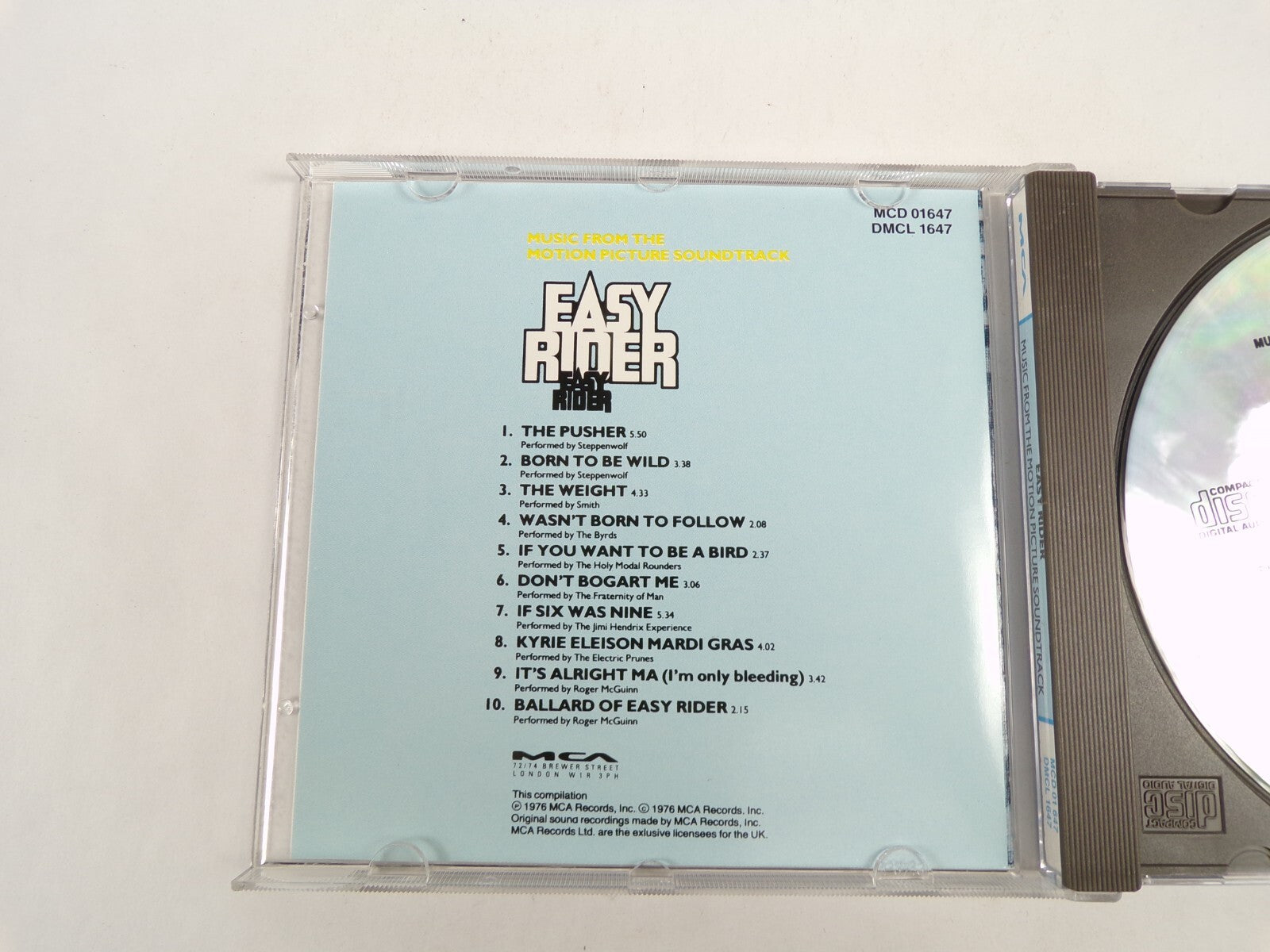 Easy Rider The Pusher Born To Be Wild The Weight If Six Was Nine CD#51