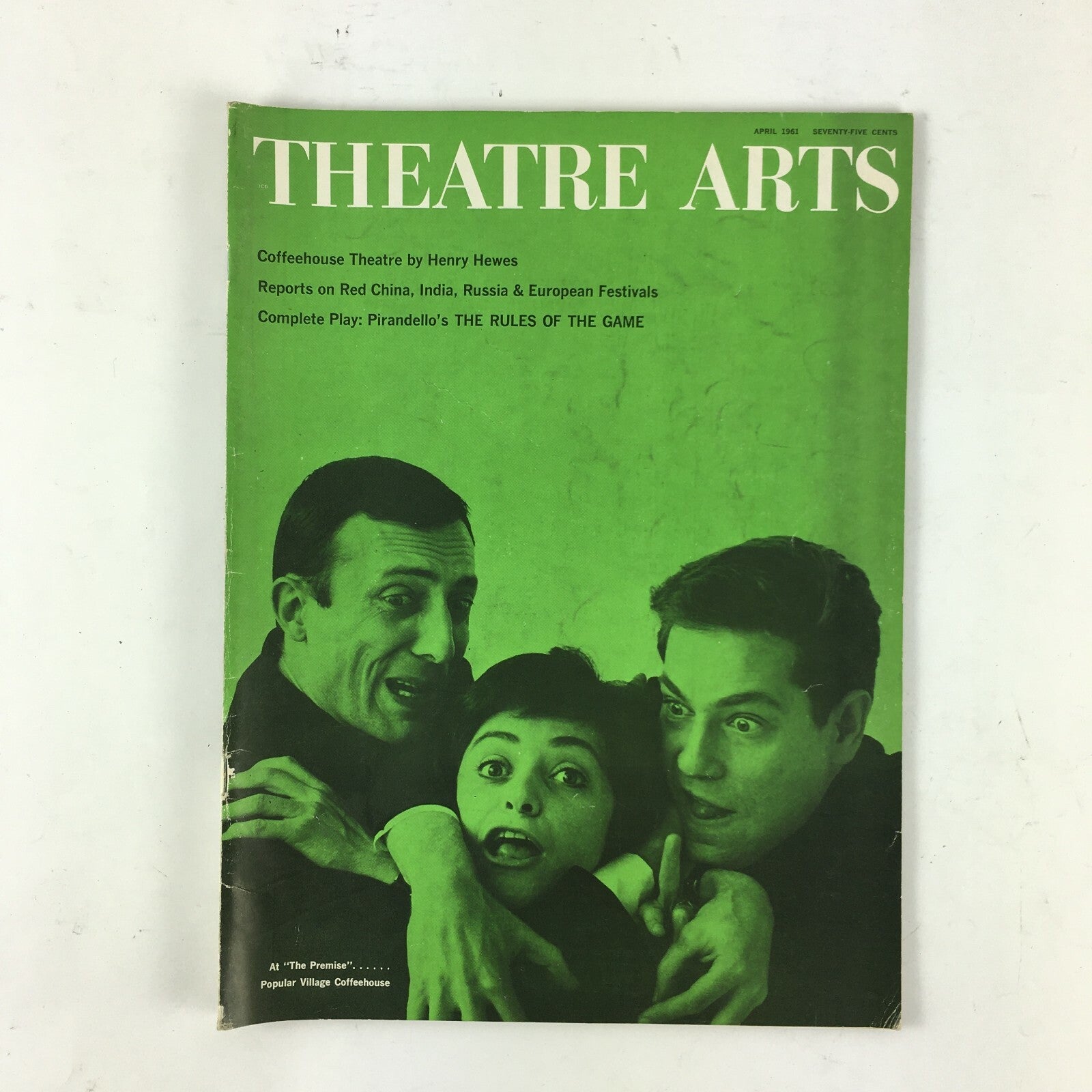 April 1961 Theatre Arts Magazine Coffeehouse Theatre by Henry Hewes The Premise