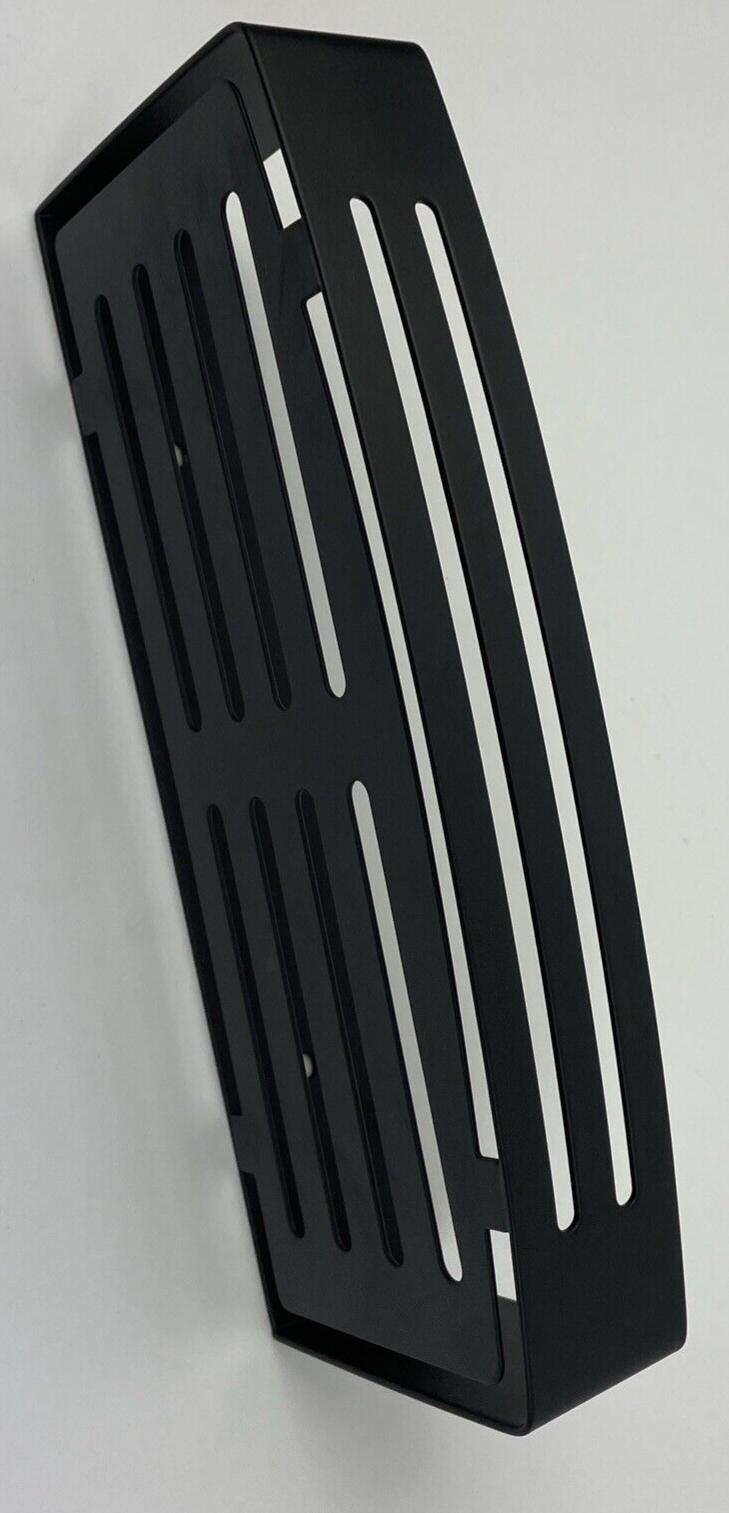 LaLOO Designer Shower Caddy Matte Black w Mounting Hardware 11 3/4" x 5" x 13/4"