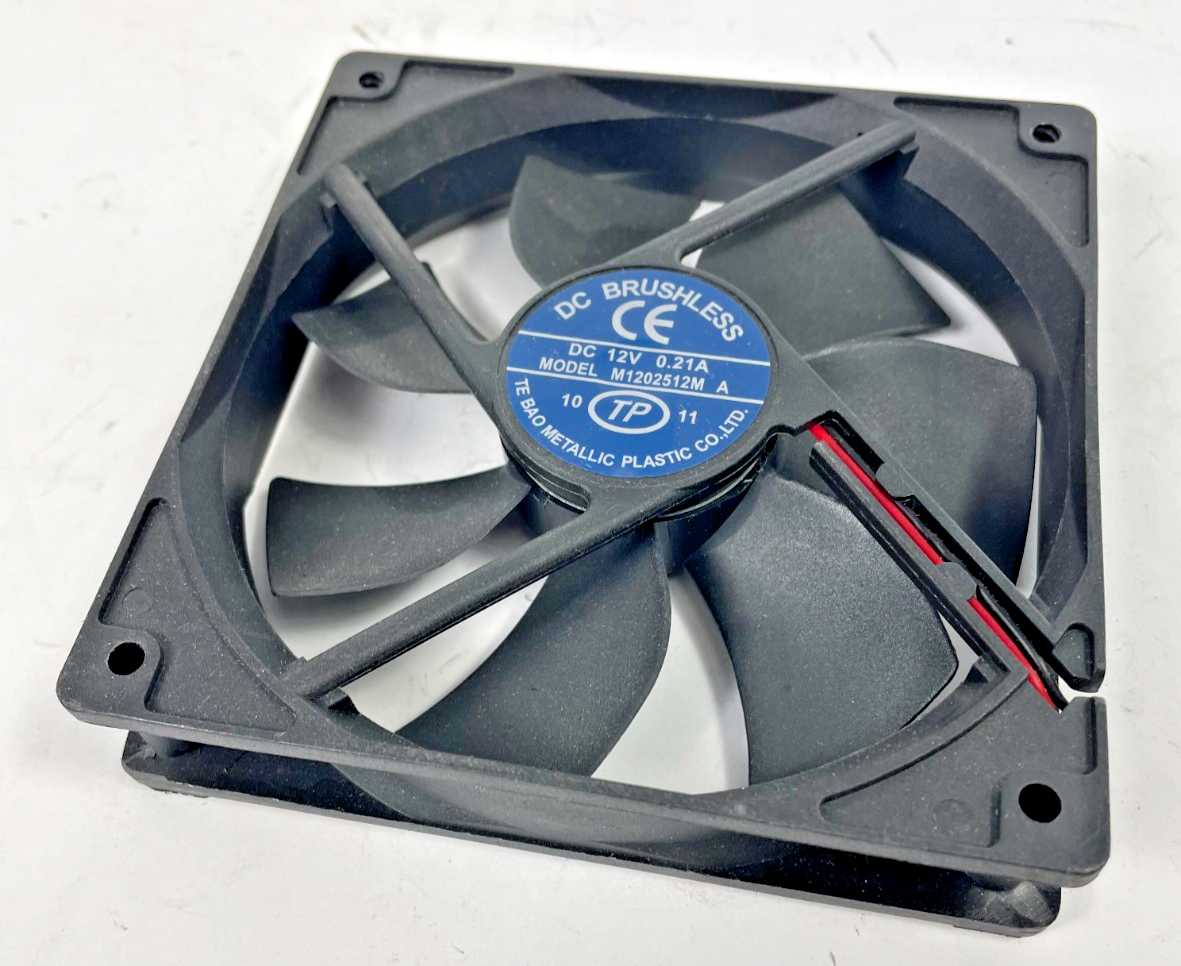 DC Brushless Cooling Fan 12V 0.21A – Model M1202512M A