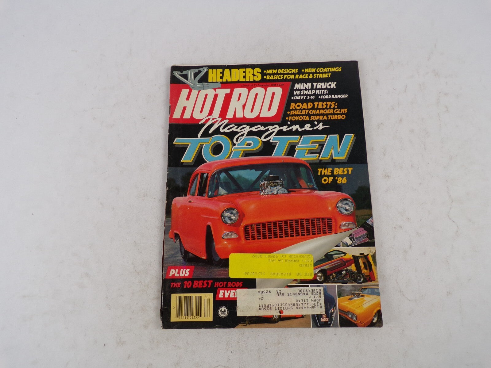 April 1987 Hot Rod Magagine's Top Ten The Best Of '86 Headers: New Designs New