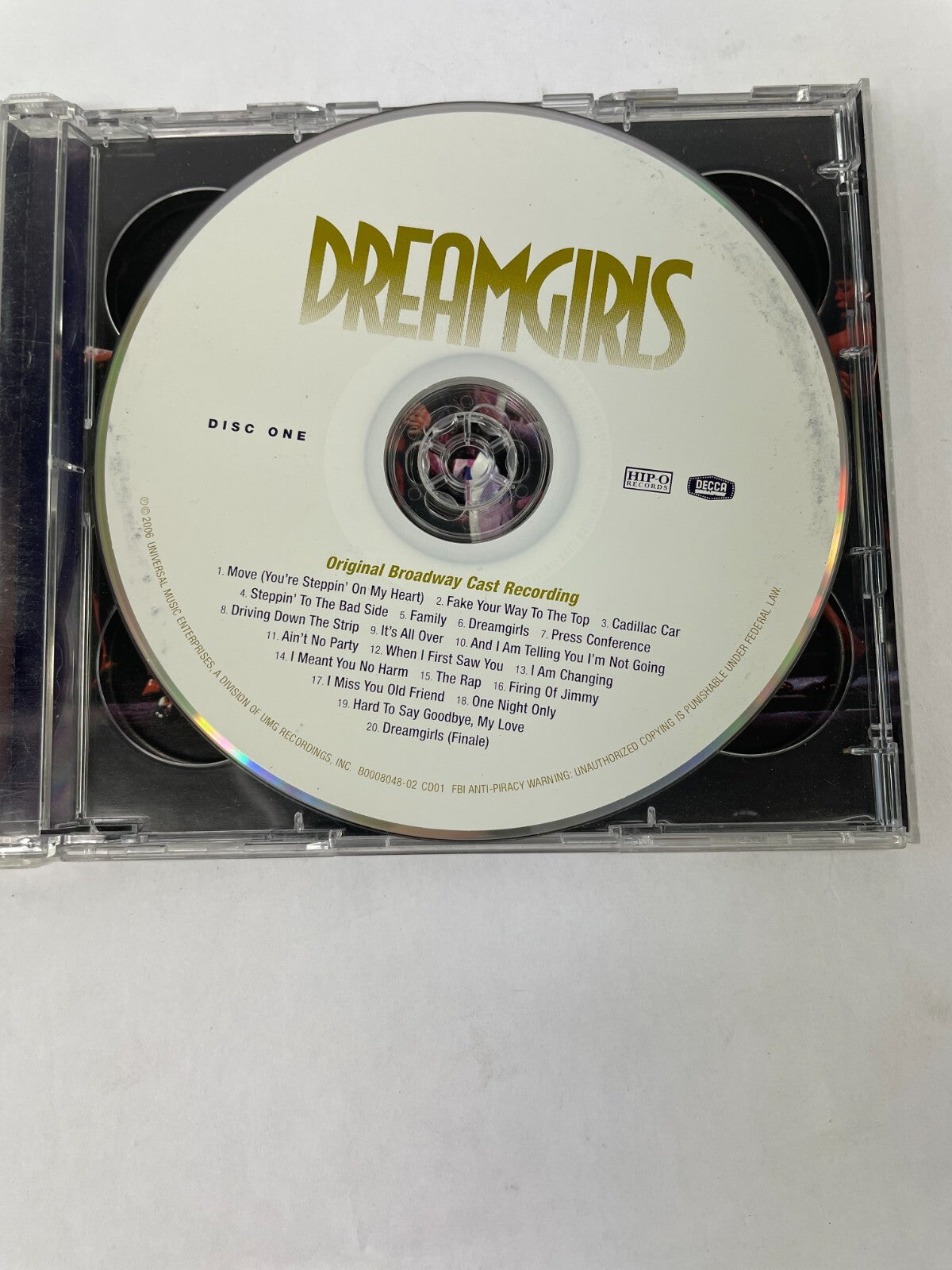 Dreamgirls Move Fake Your Way To The Top Cadillac Car Steppin To The Bad CD#73