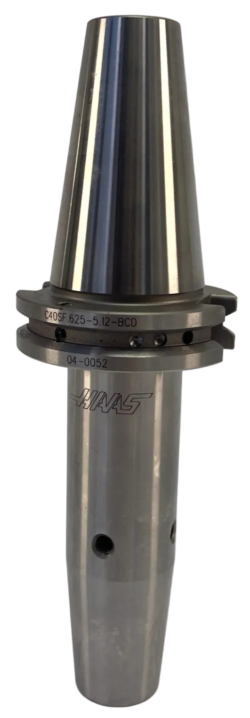 Haas CT40 5/8" Shrink Fit Tool Holder 5.12" Gage Length TSC 04-0052 CNC Mill