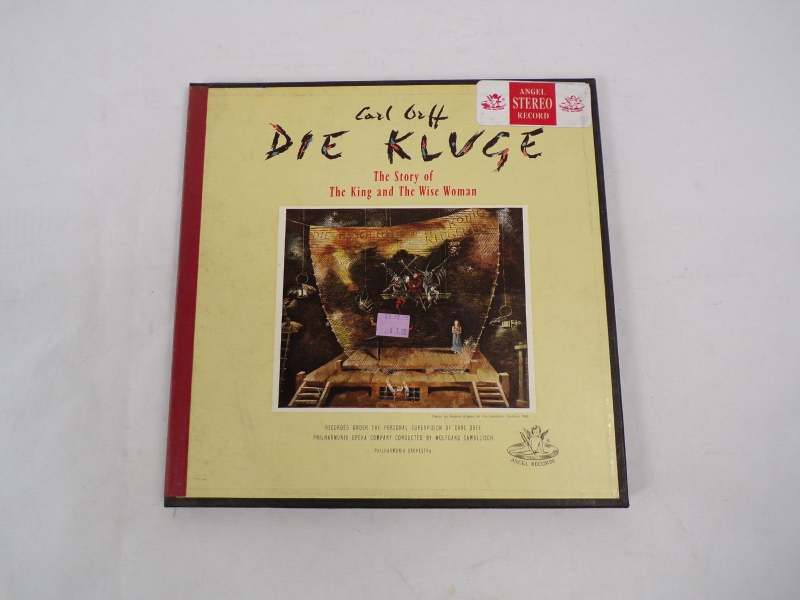 Die Klvge Story of The King and Wise Women Philharmonia Orchestra Vinyl Record