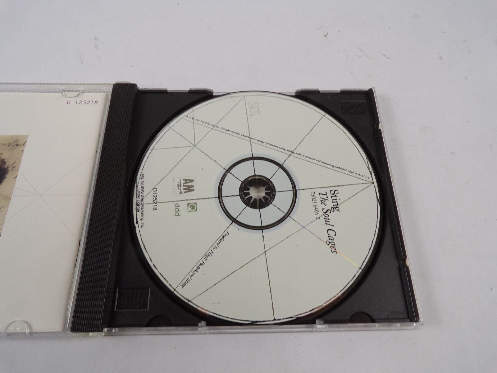 Sting The Soul Cages The Soul Cages Mad About You The Wild Wild Sea CD#61