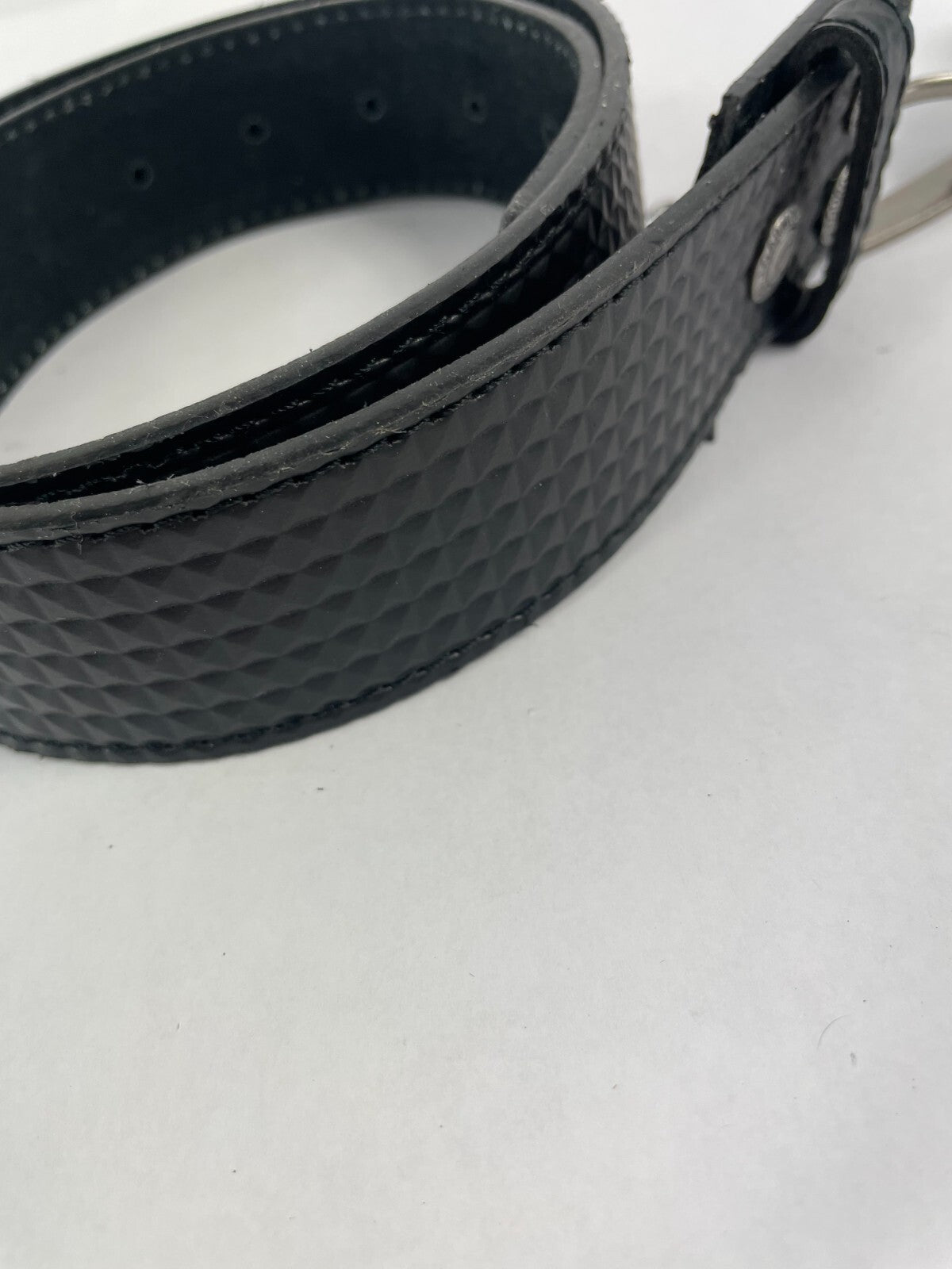 Armourdillo Pyramid Emboss Black S Size Belt