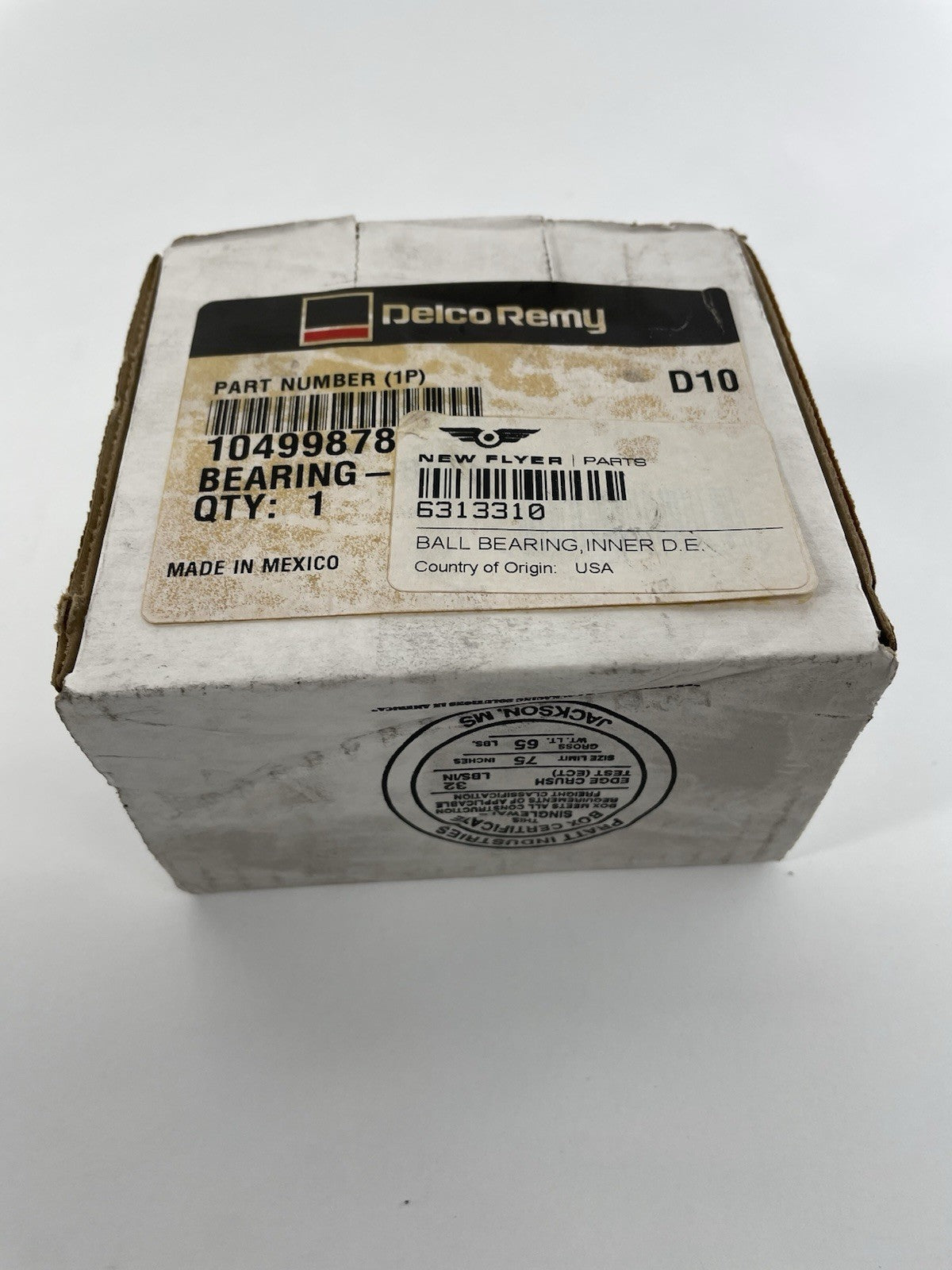 Delco Remy SKF 13236P 209-Z/S1 DAIMLER BALL BEARING INNER 10499878 NEW OEM