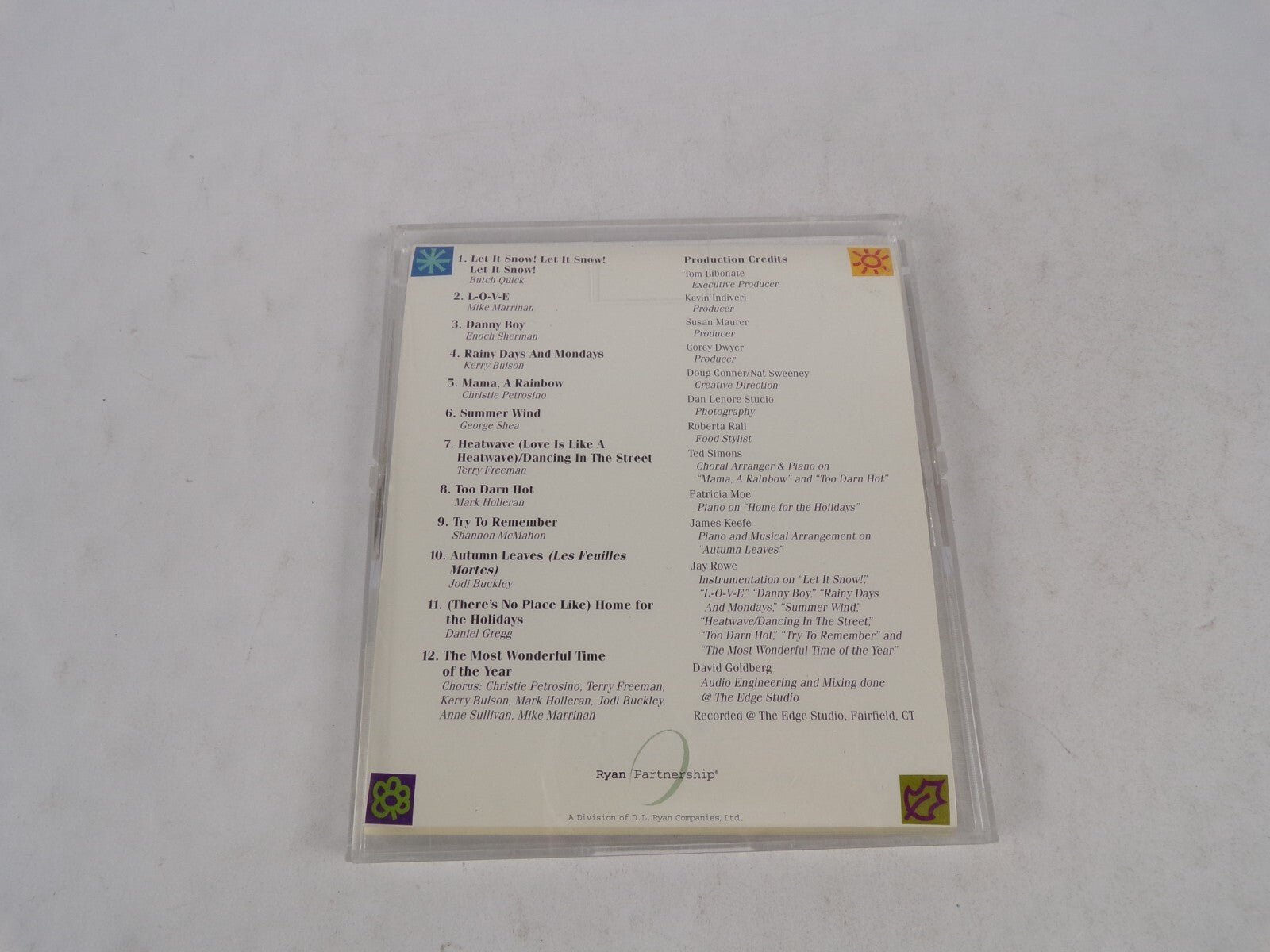 1999 A Year Of Harmony Let It Some! Let It Snow! Let It Snow! L-O-V-E DannyCD#31