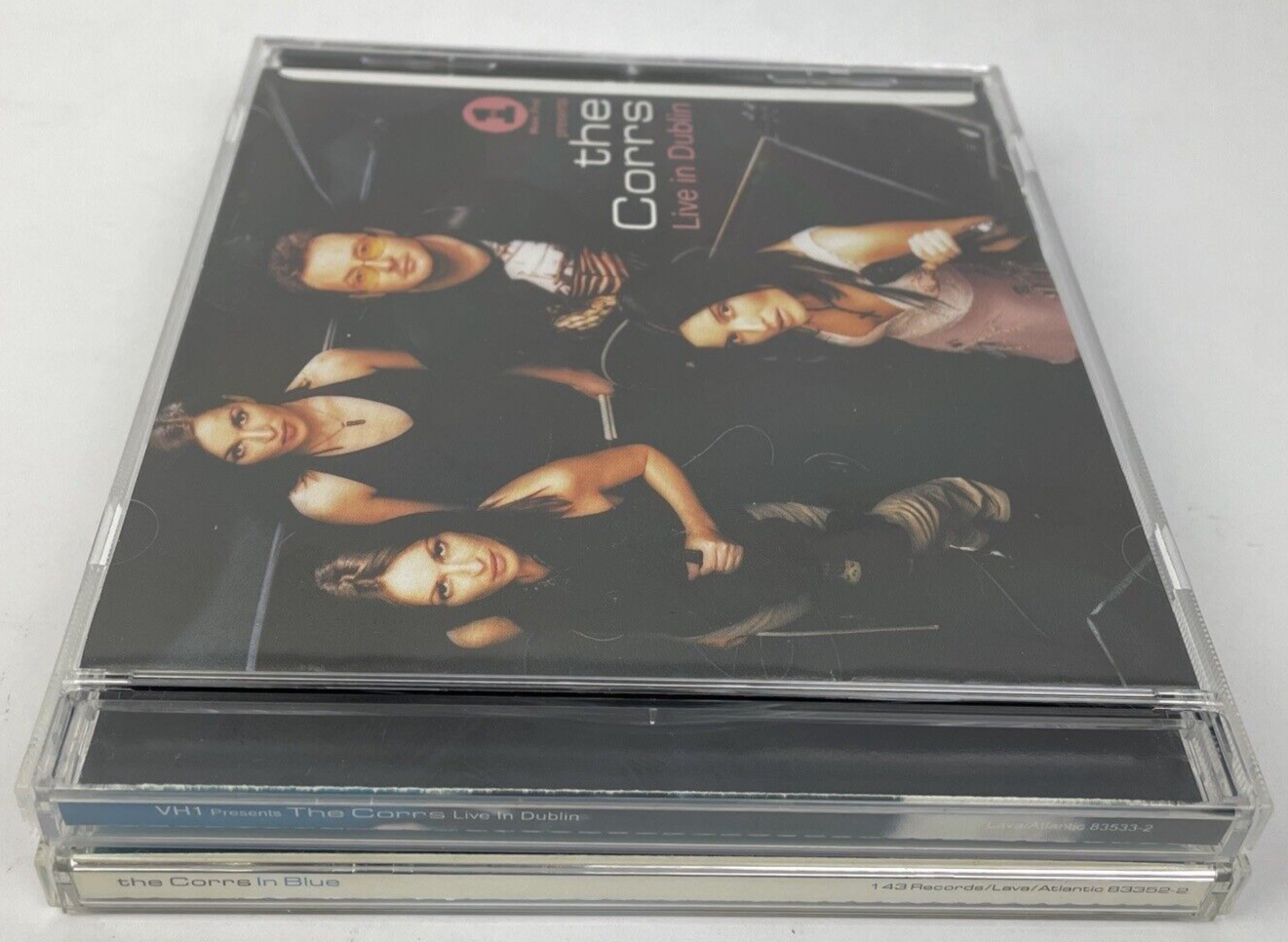 2 x The Corrs Digital audio CD Lot - Live in Dublin * 2002 - In Blue * 2000 CD