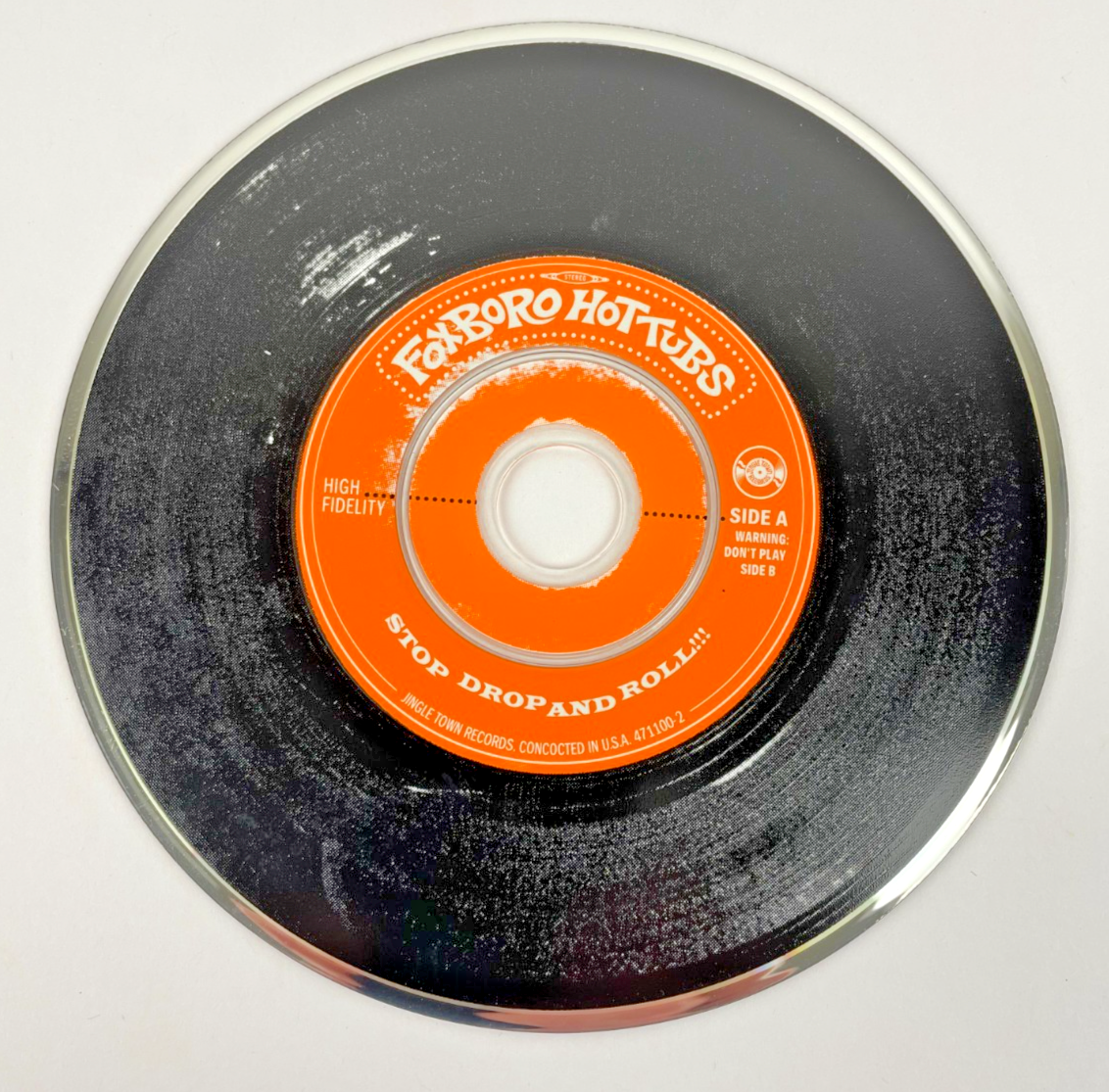 Foxboro Hot Tubs Stop Drop and Roll Digital Audio CD Jingle Town Records 2008