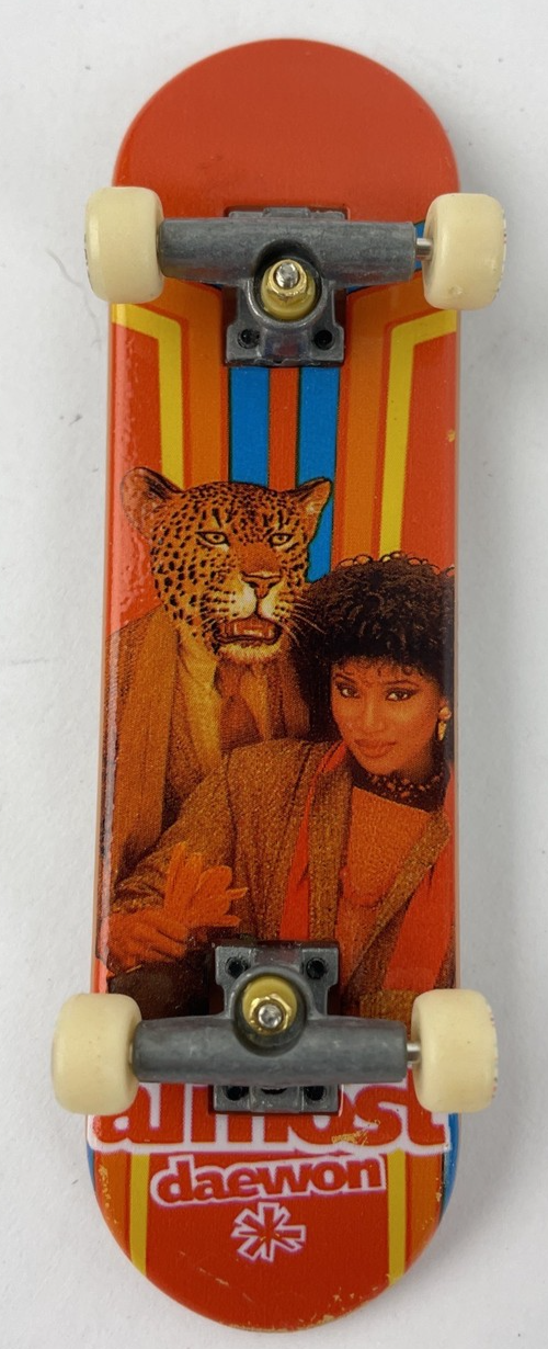 Almost Skateboards Daewon Song Cheetah Warrior Princess Tech Deck Finger Board