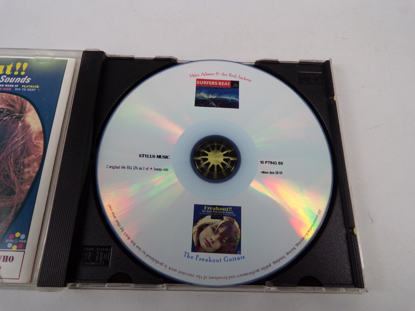 Stylus Iopting 89 Surfer's Beat FreakOut Red River Rock Hot And Glassy CD#31