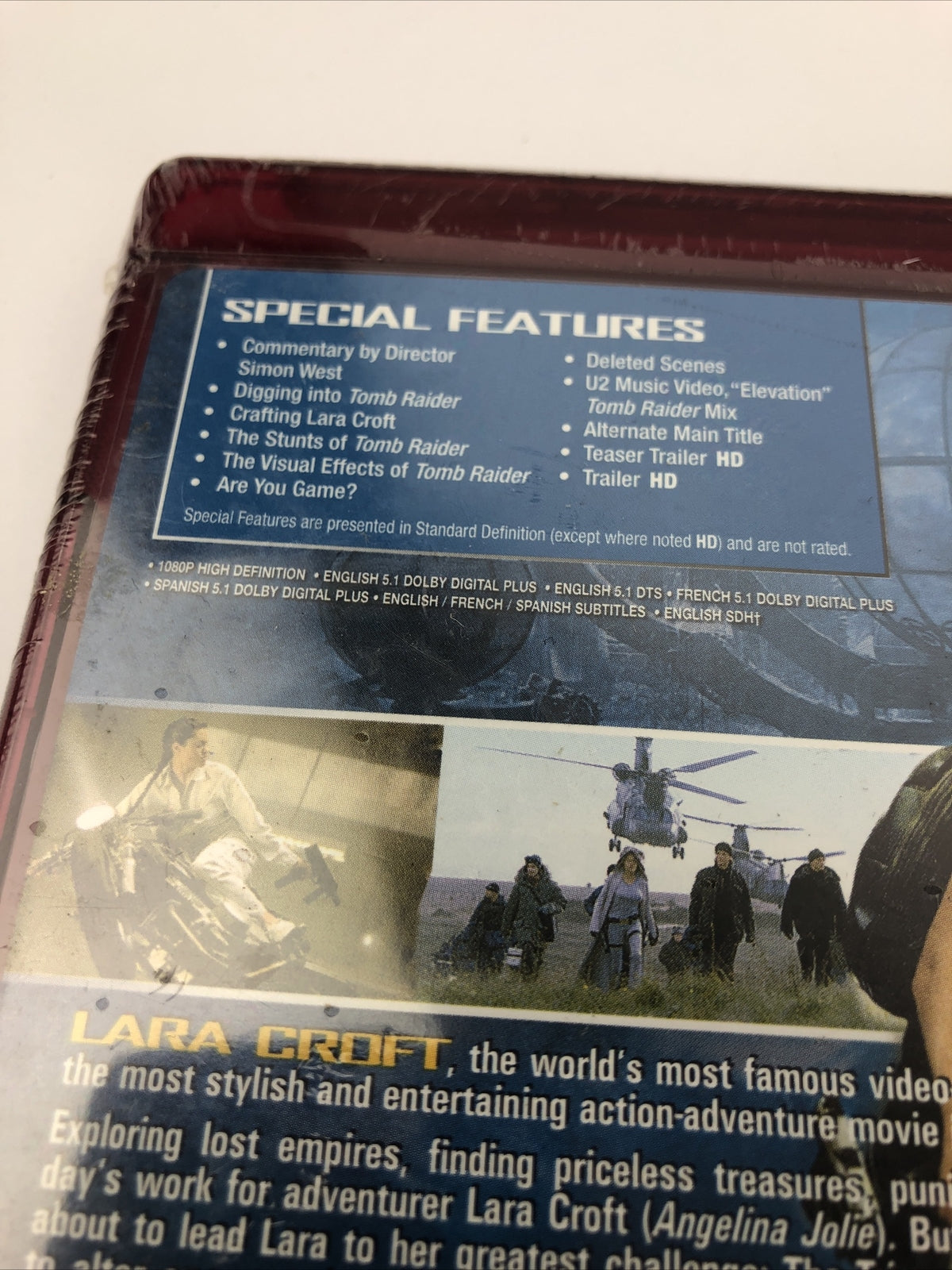 rare Lara Croft : Tomb Raider (HD-DVD, 2006) Brand New Sealed