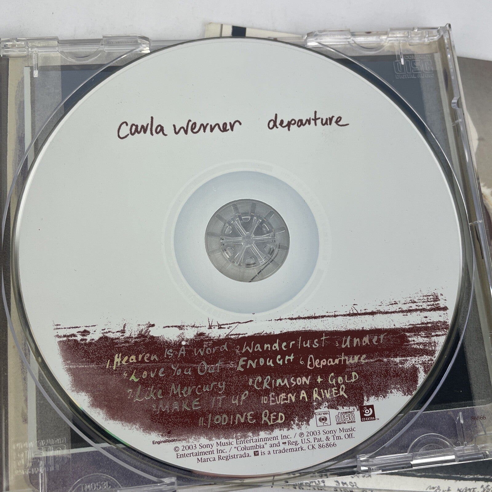 2 x Carla Werner , Didital Audio CDs - Departure 2003 + Ready For Departure 2003