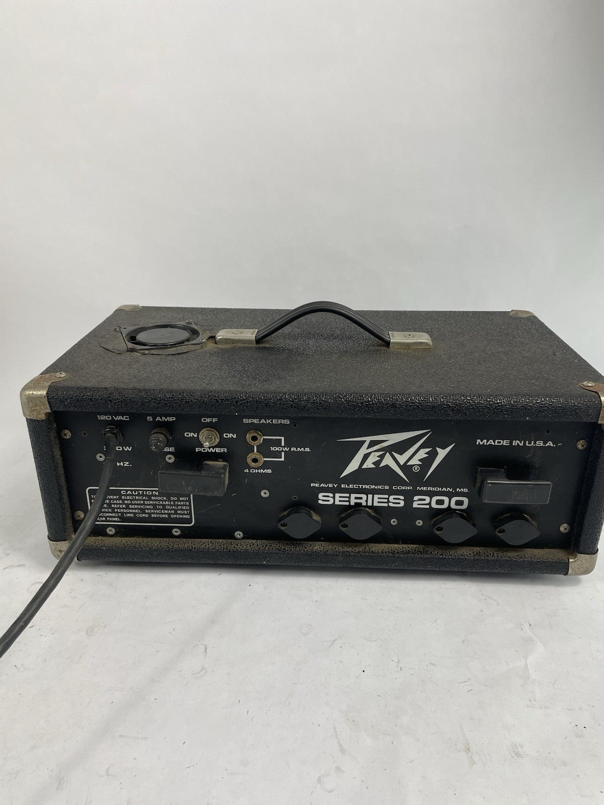 PEAVEY STANDARD PA MIXER- AMP PA 200