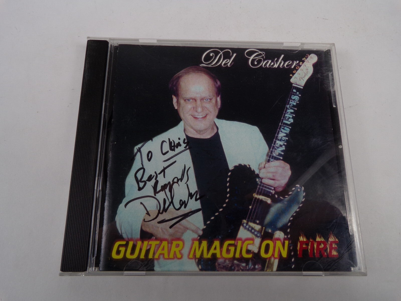 Del Casher Guitar Magic On Fire Three Little Words Bewitched Lady Be Good CD#31