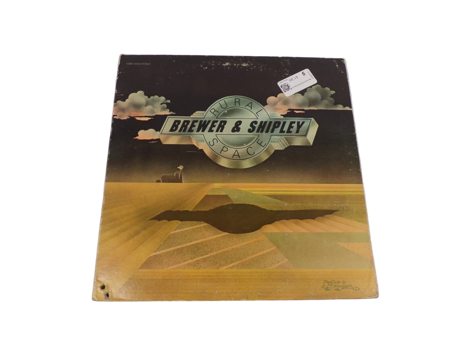 Rural Brewer & Shipley Space Yankee Lady Fly Fly Fly Black Sky Vinyl Record
