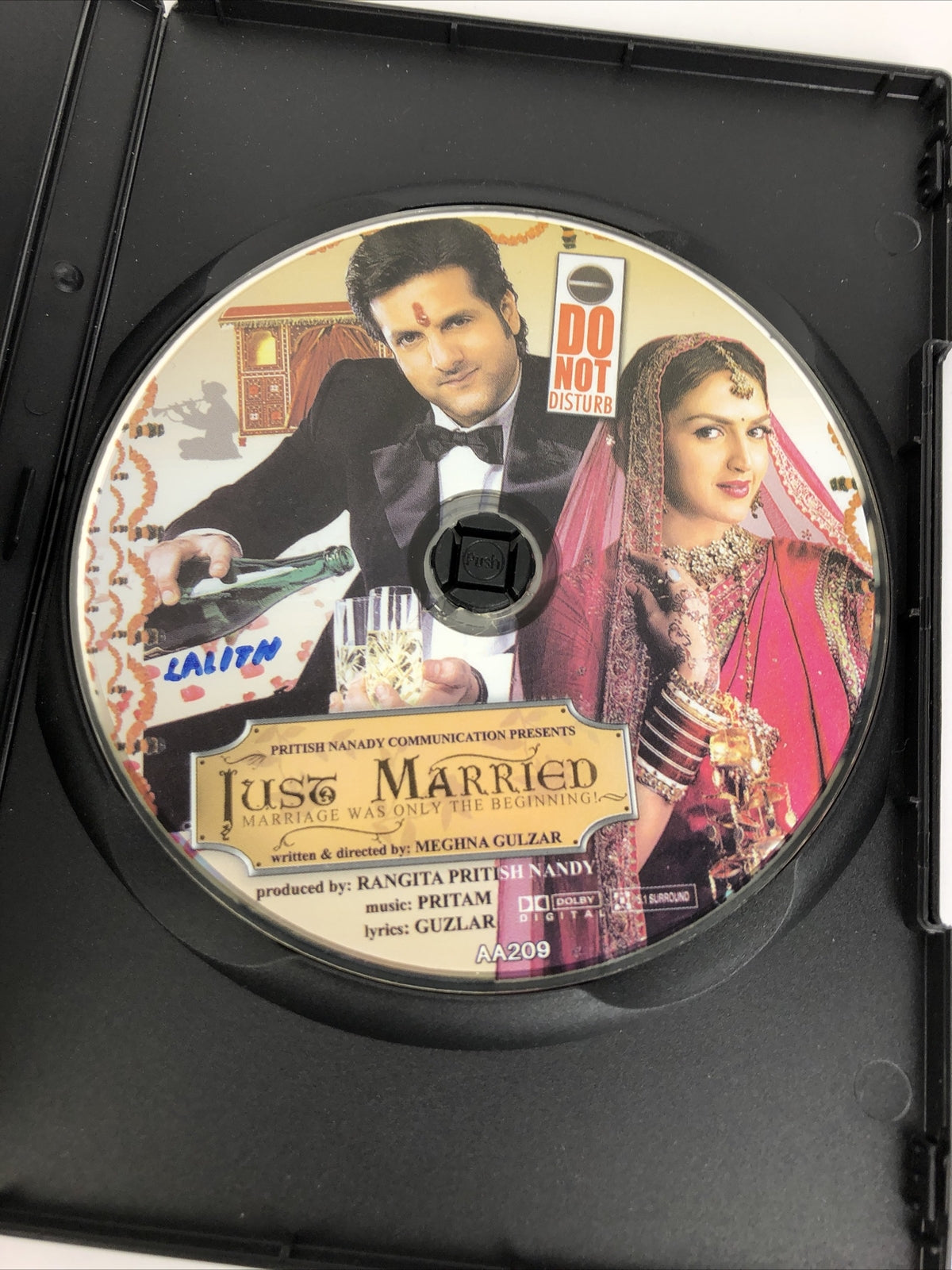 Pritish Nanady Communications JUST MARRIED - BOLLYWOOD DVD "Do Not Disturb" VGC