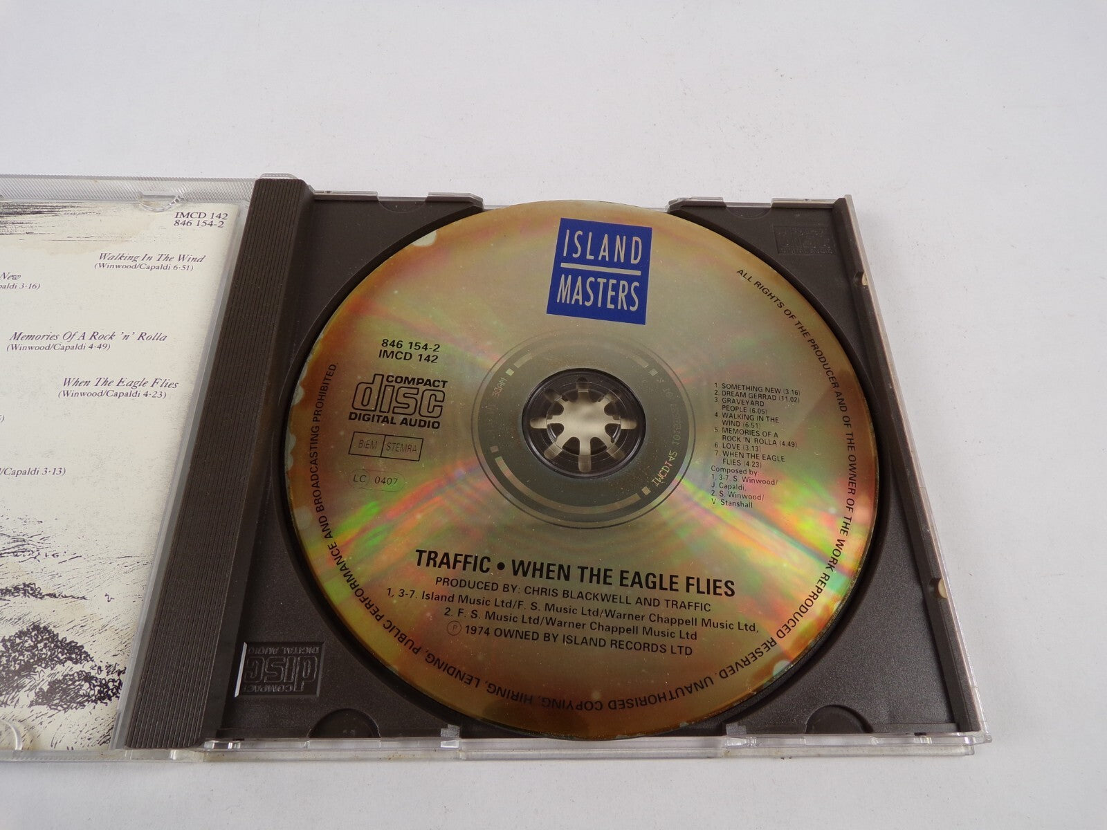 The Water Is Over My Head Something New Dream Gerrad Graveyard People CD#30