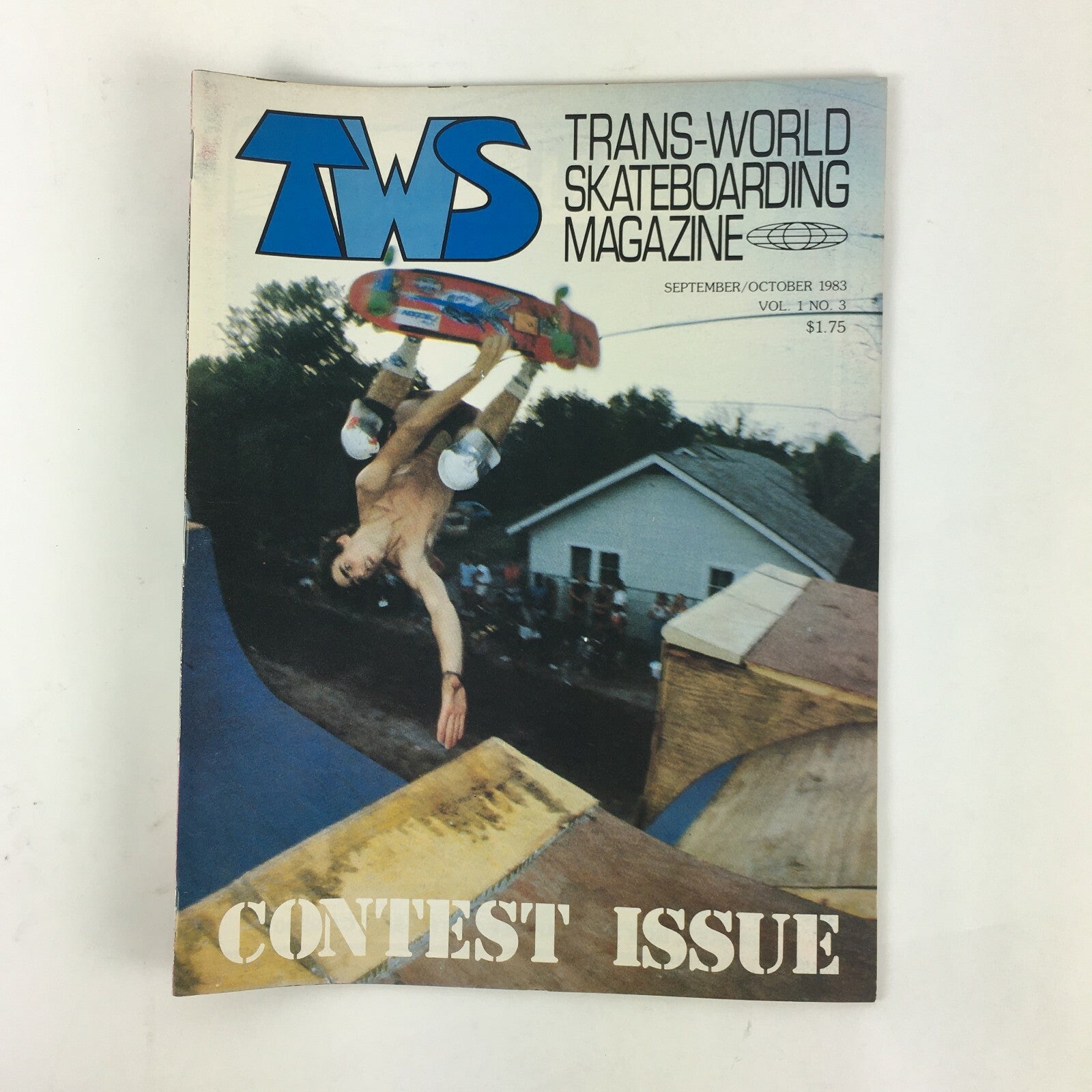October 1983 Trans World Skateboarding Magazine Contest Issue