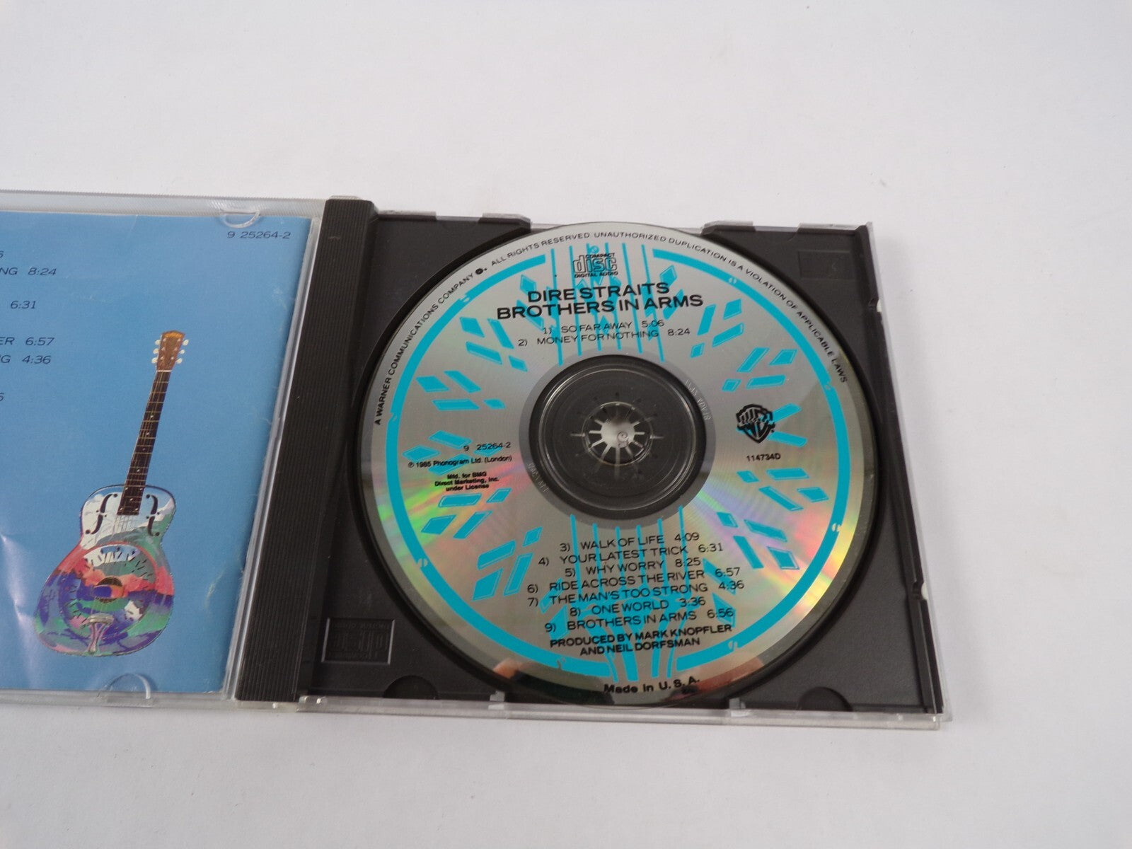Dire Strsits Brothers In Arms Sofar Away Money For Nothing Walk Of Life YouCD#27