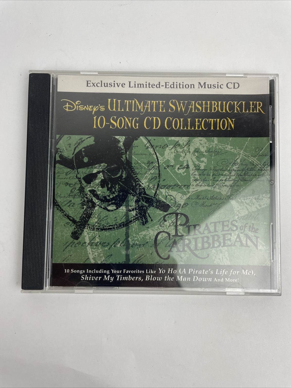 Disney's Ultimate Swashbuckler 10 Song CD Collection Pirates of the Caribbean #7