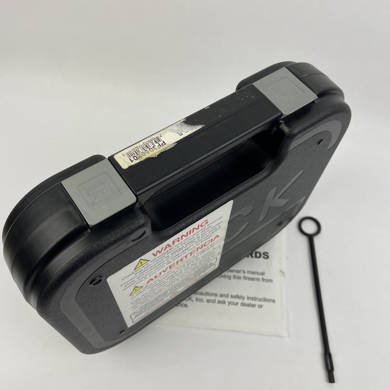 Glock Factory Padded Pistol Case w/ Manual, Cleaning Rod - LOOK