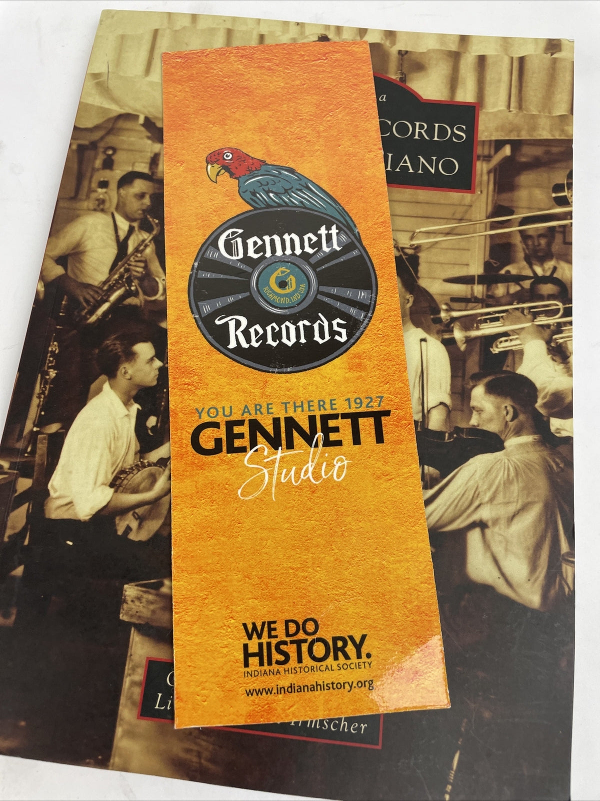 Gennett Records and Starr Piano Book (Images of America) by Dahan w GR Bookmark