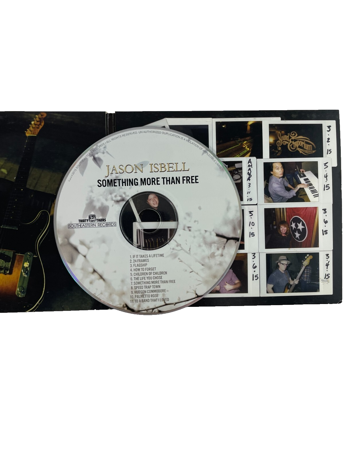 Jason Isbell Something More Than Free If It Takes A Lifetime 24 Frames CD#10
