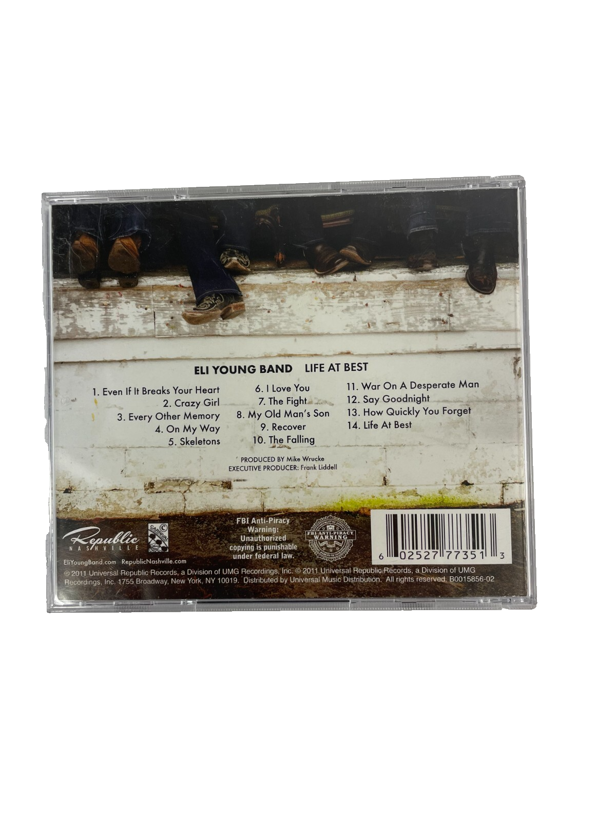 Eli Young Band – Life At Best Even If It Breaks Your Heart Every Other MemoCD#37