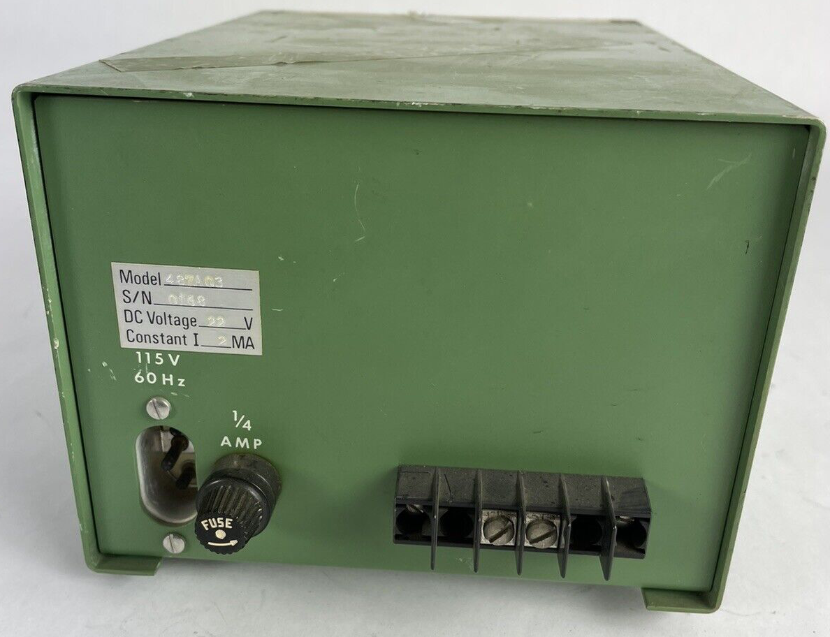 MODEL 382A SYSTEM VIBRATION METER CONTROL CONTROLLER * 1.5 - 1 Accuracy Ratio