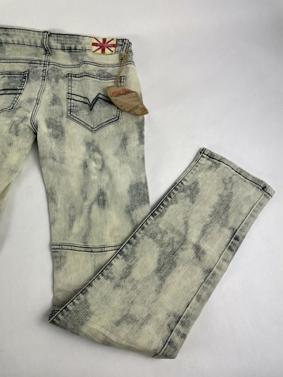 Machine Men's Denver Gray Tone Jeans Straight Leg Jeans Size W 32 L 32