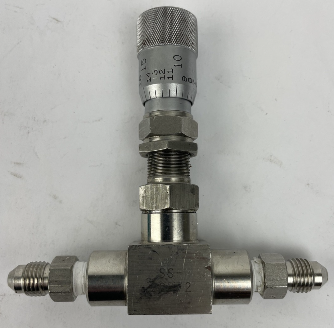 OEM Swagelok Whitey SS-22RS4 316 stainless steel metering needle valve