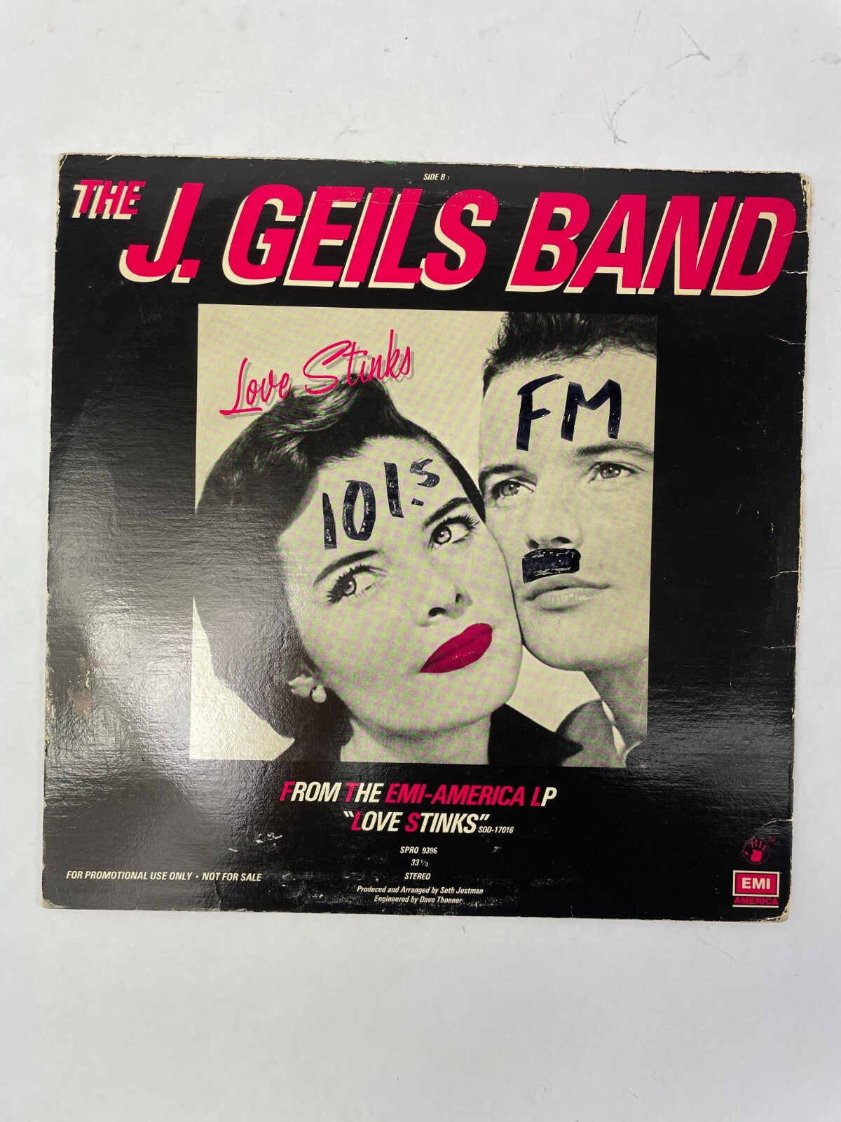 The J Geils Band From The Emi America Lp Love Stinks Juke Joint Vinyl Record