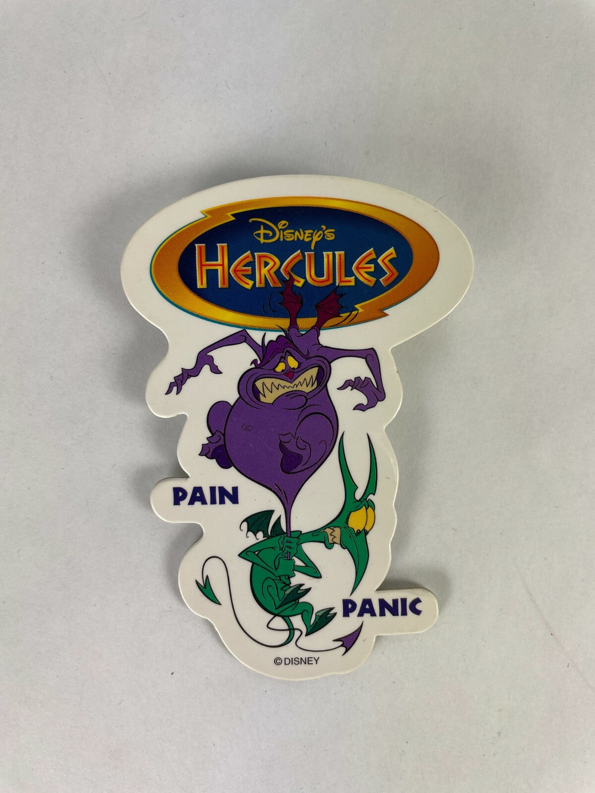 Disney Hercules Movie Film Button Fast Shipping Must See