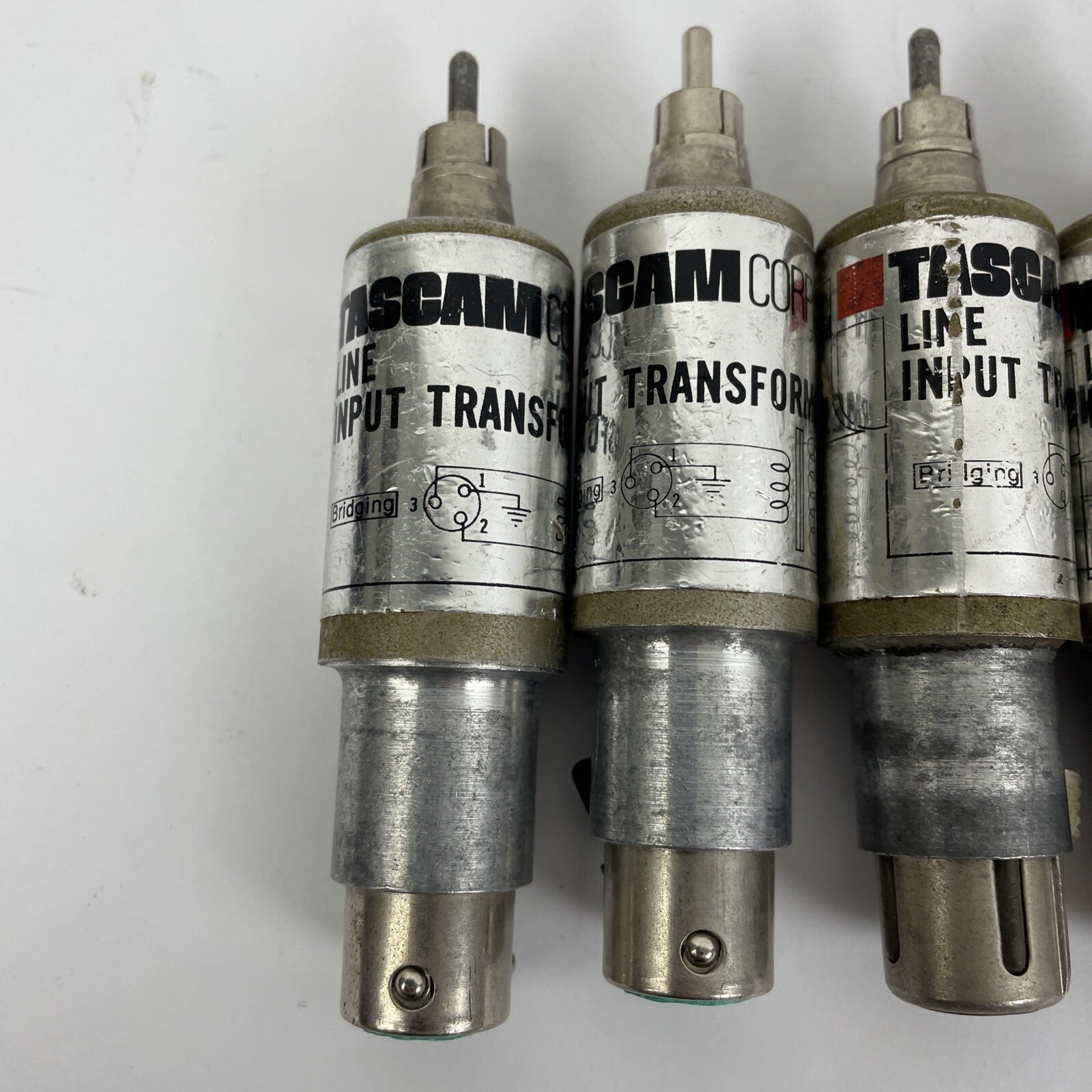 LOT Tascam +++ Line Input Transformer Rare Female XLR to balanced RCA M35 388