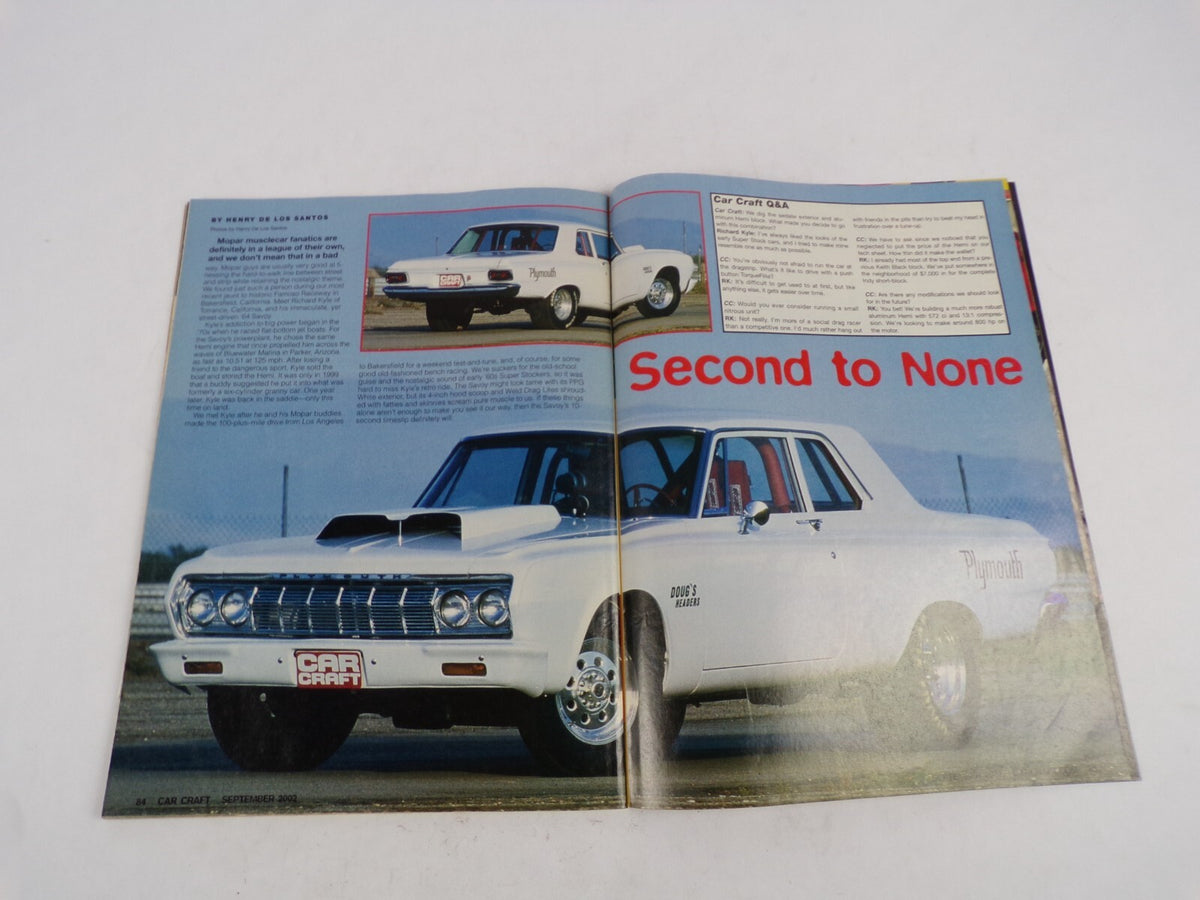 September 2002 Car Craft Tales From The Tech Lines Experts Reveal