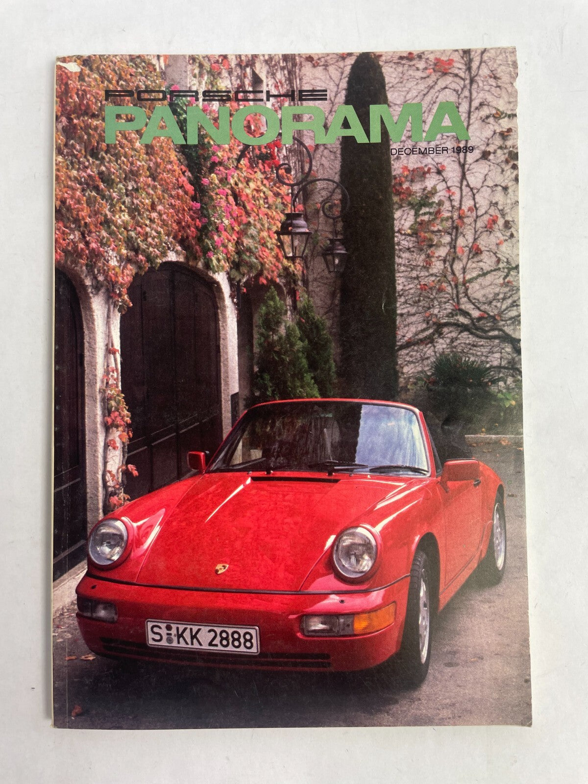 December 1989 Porsche Panorama Magazine