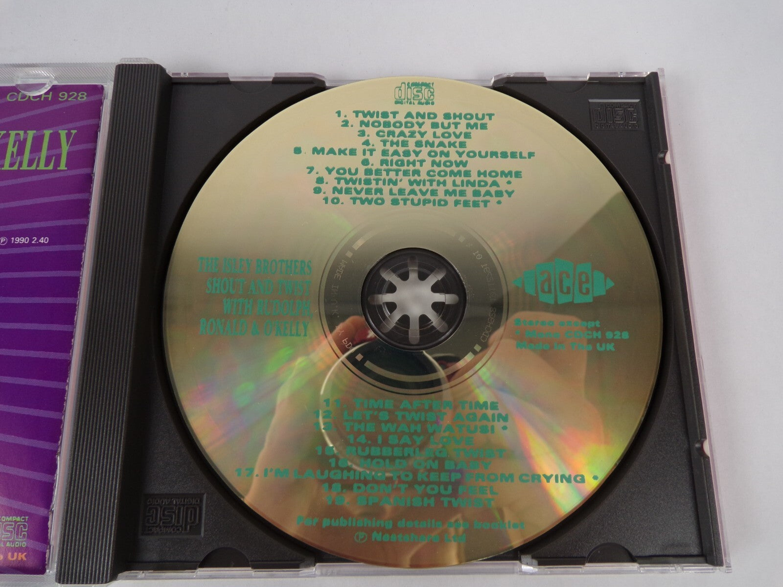 Shout And Twist With Rudolph Ronald & O'Kelly Greatest Hits CD #9