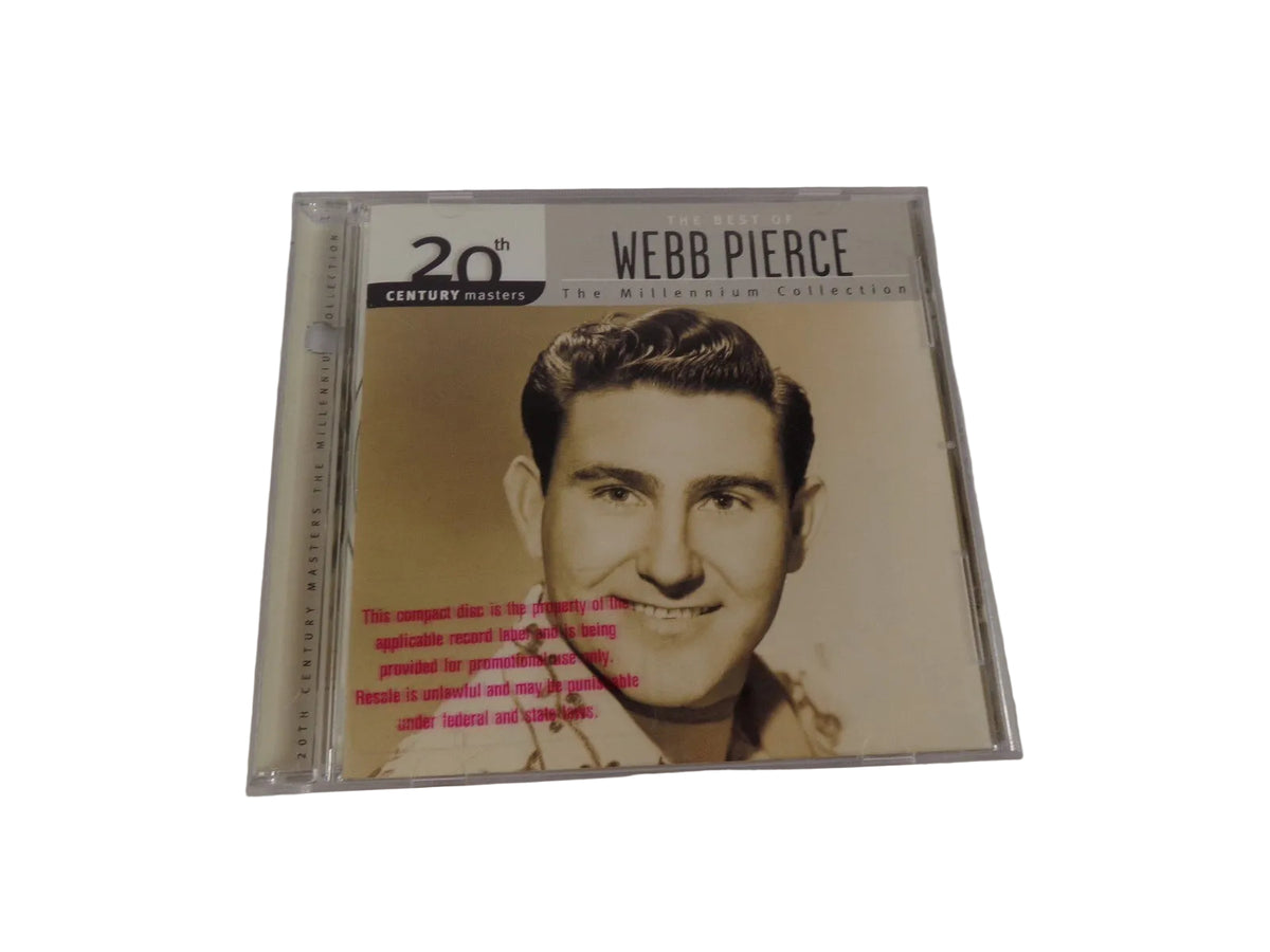 The Best Of Webb Pierce Wondering Back Street Affair There Stands CD#55